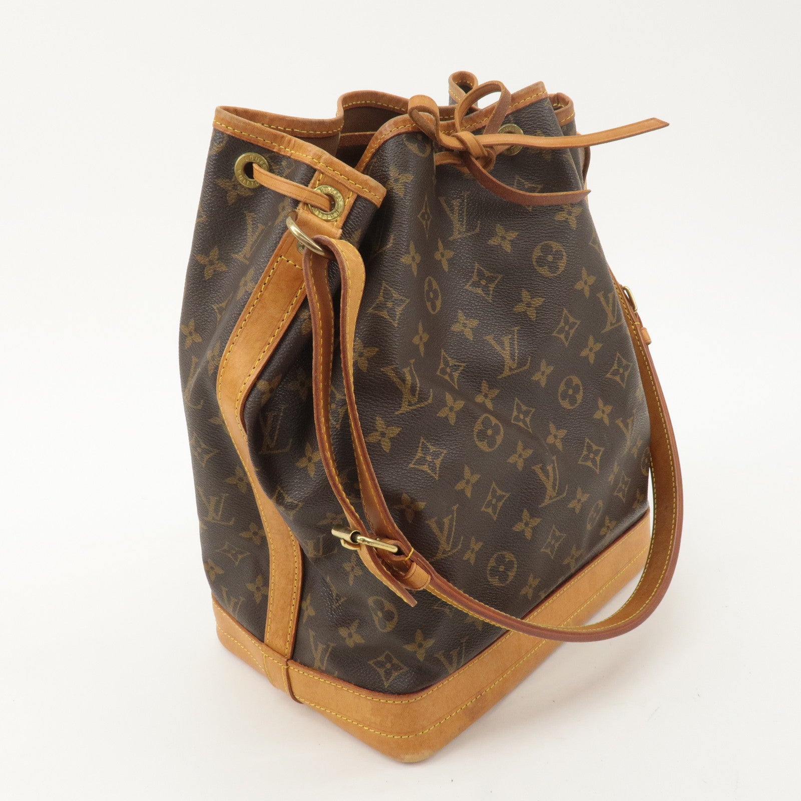 Louis Vuitton Monogram Noe Shoulder Bag Hand Bag Brown M42224