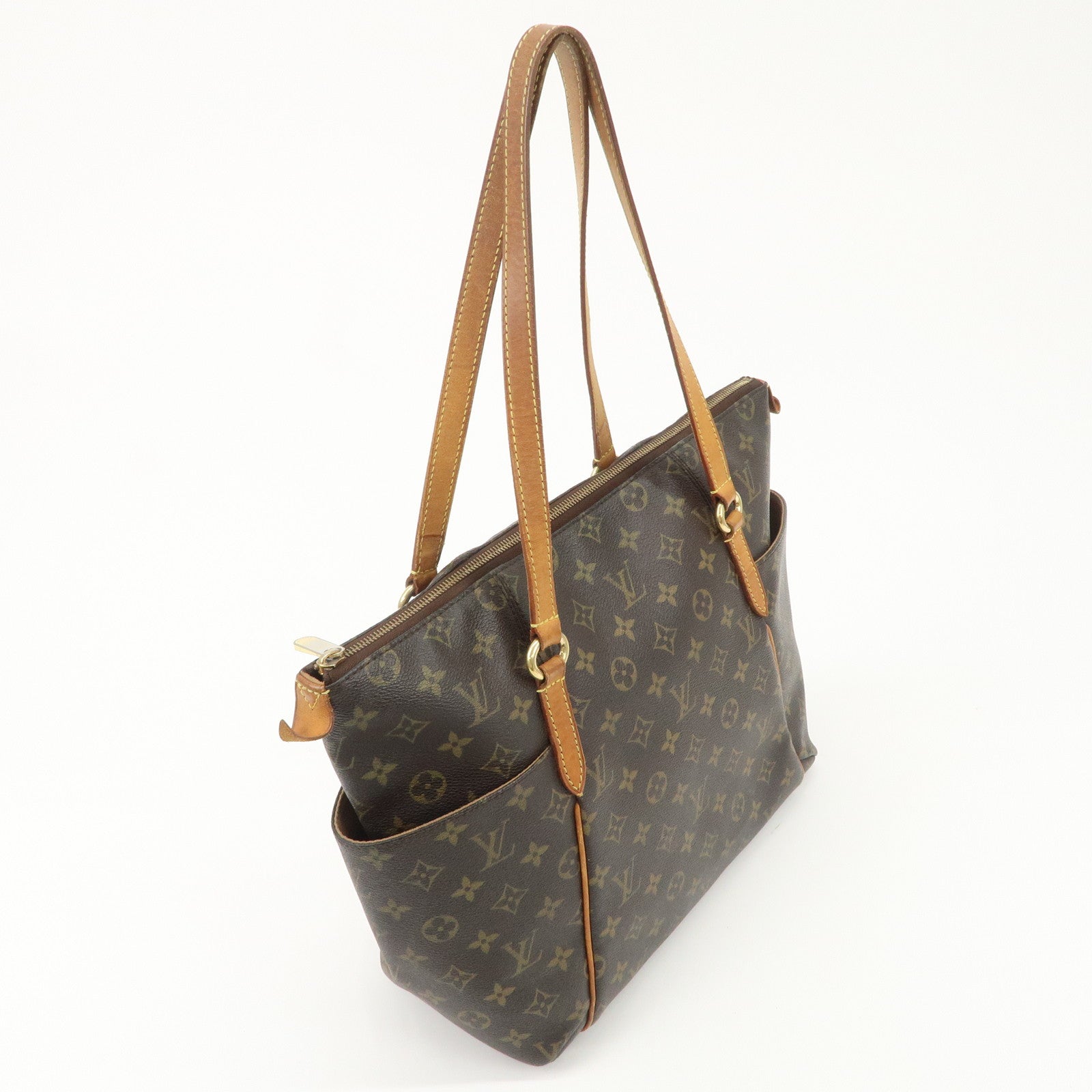 Louis Vuitton Monogram Totally MM Tote Bag Hand Bag M56689 Used