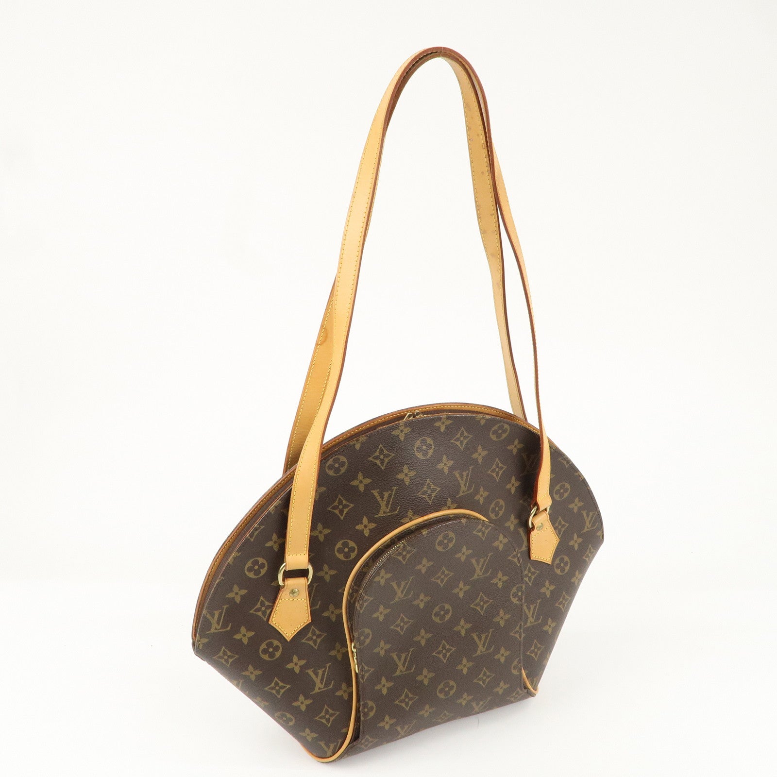 Louis Vuitton Monogram Ellipse Shopping Shoulder Bag Brown M51128