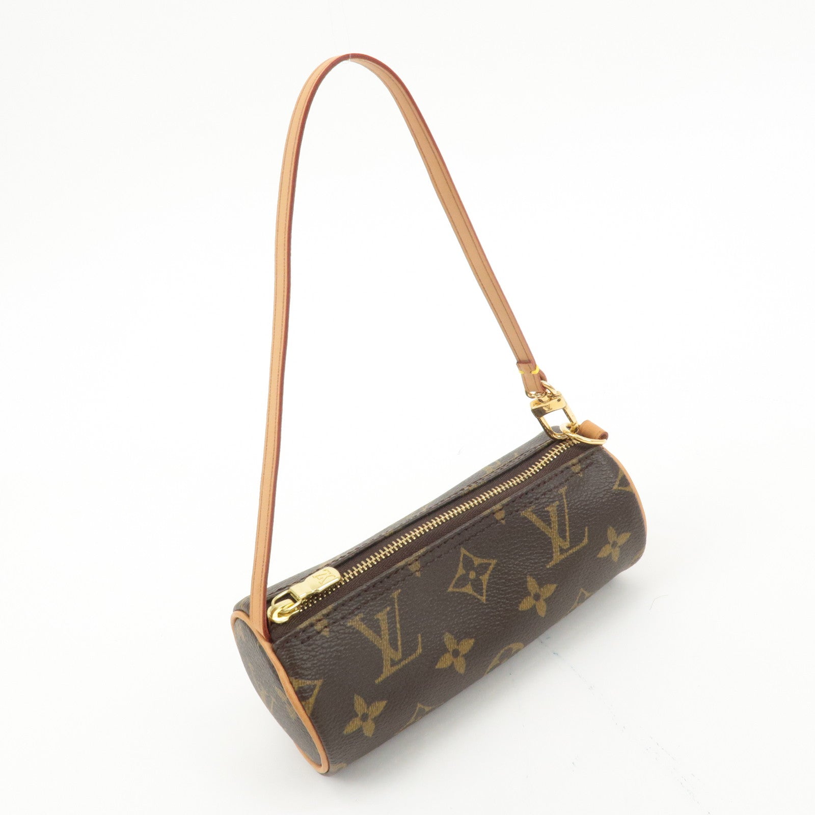 Louis Vuitton Monogram Mini Pouch for Papillon Bag Brown Used