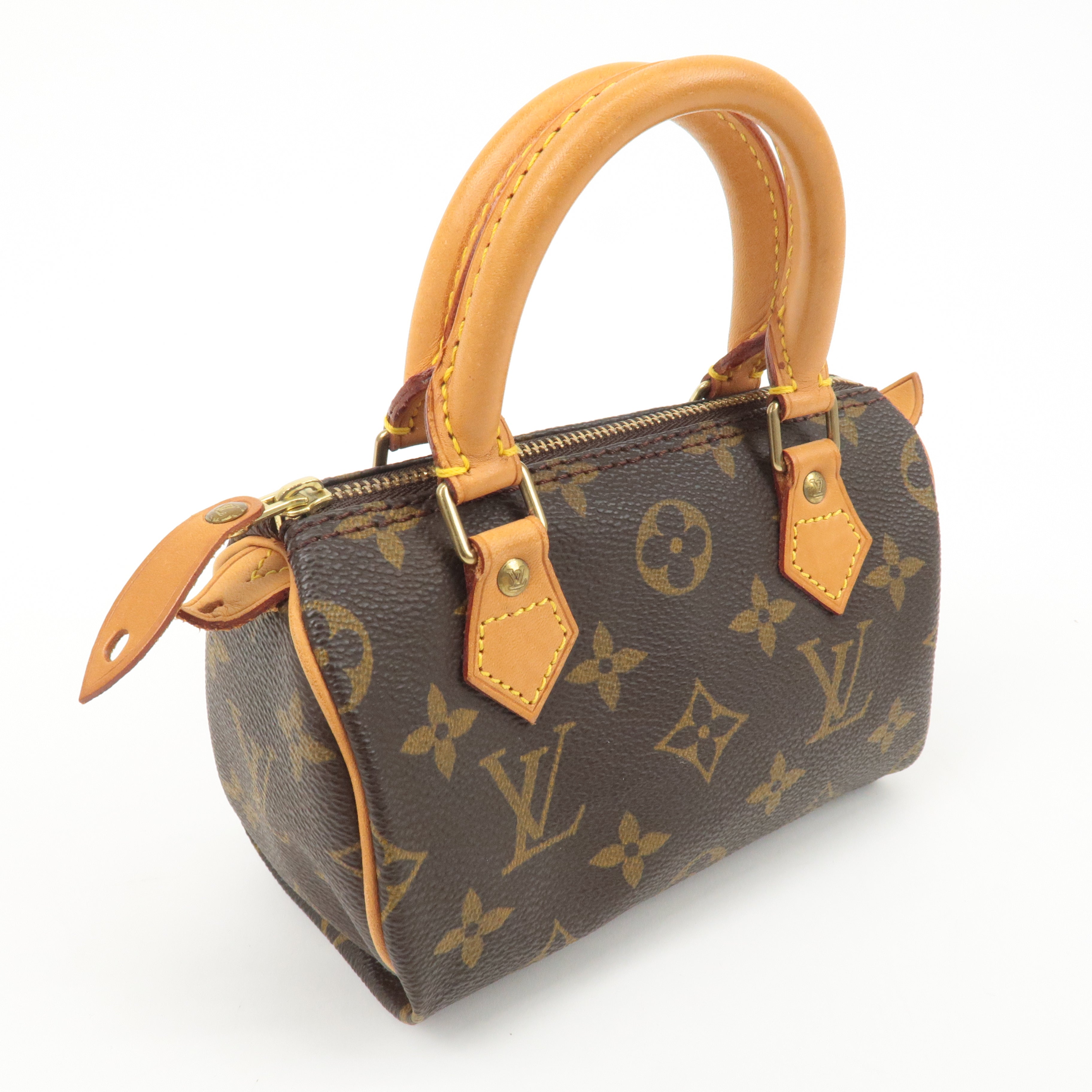 Louis Vuitton Monogram Mini Speedy 
Shoulder Strap M41534/J75010