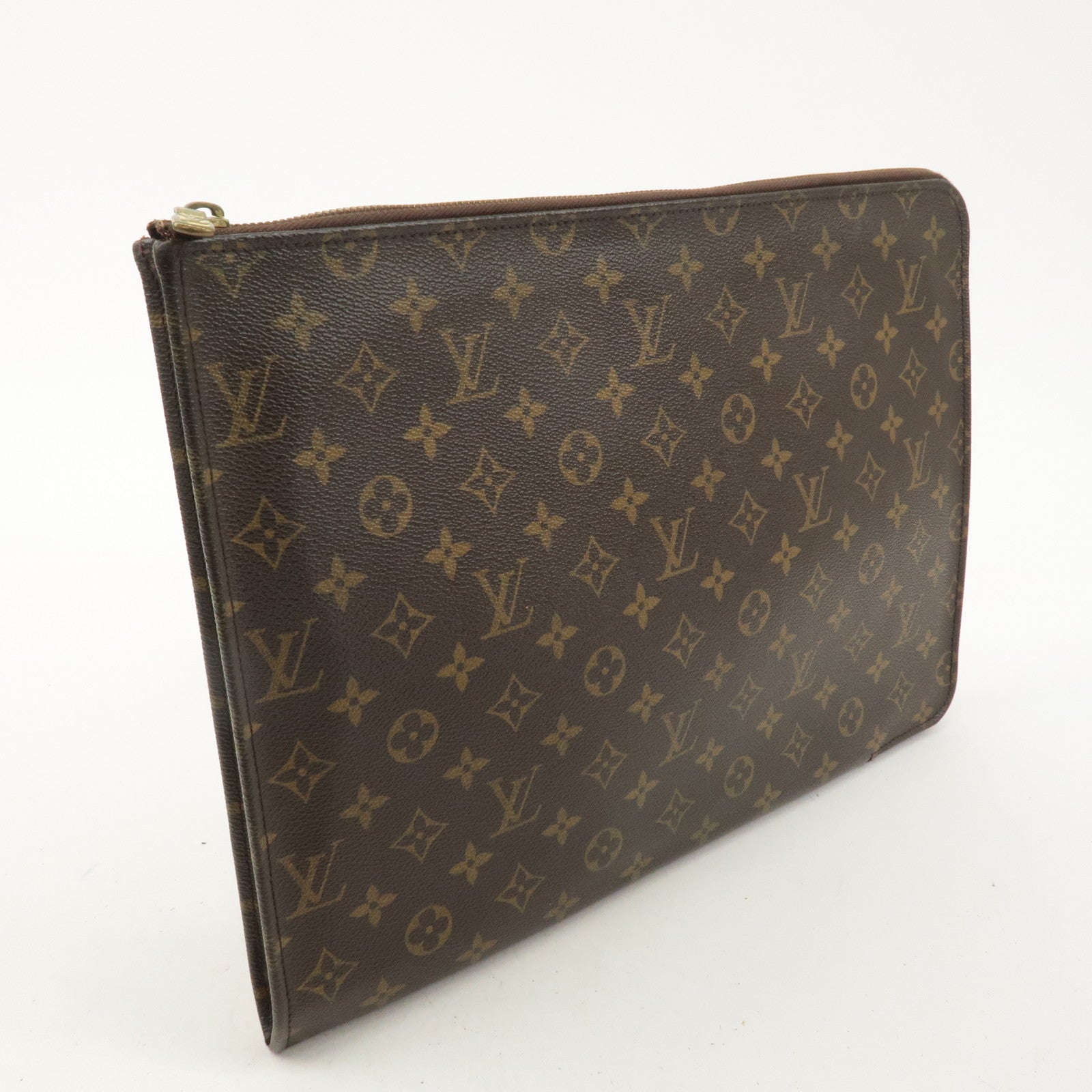 Louis Vuitton Monogram Posh Documents Clutch Bag M53456