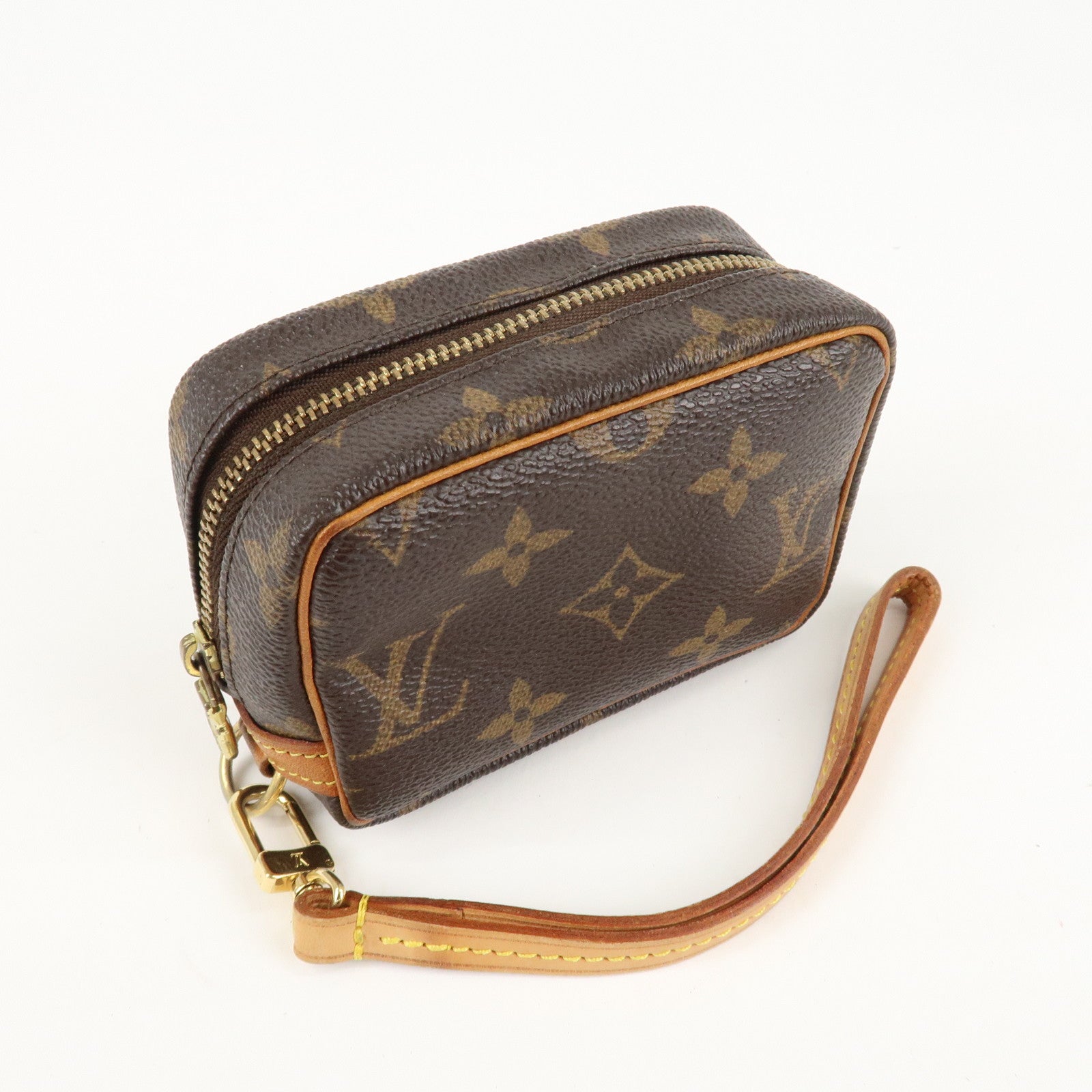 Louis Vuitton Monogram Trousse Wapity Pouch Camera Case M58030 Used