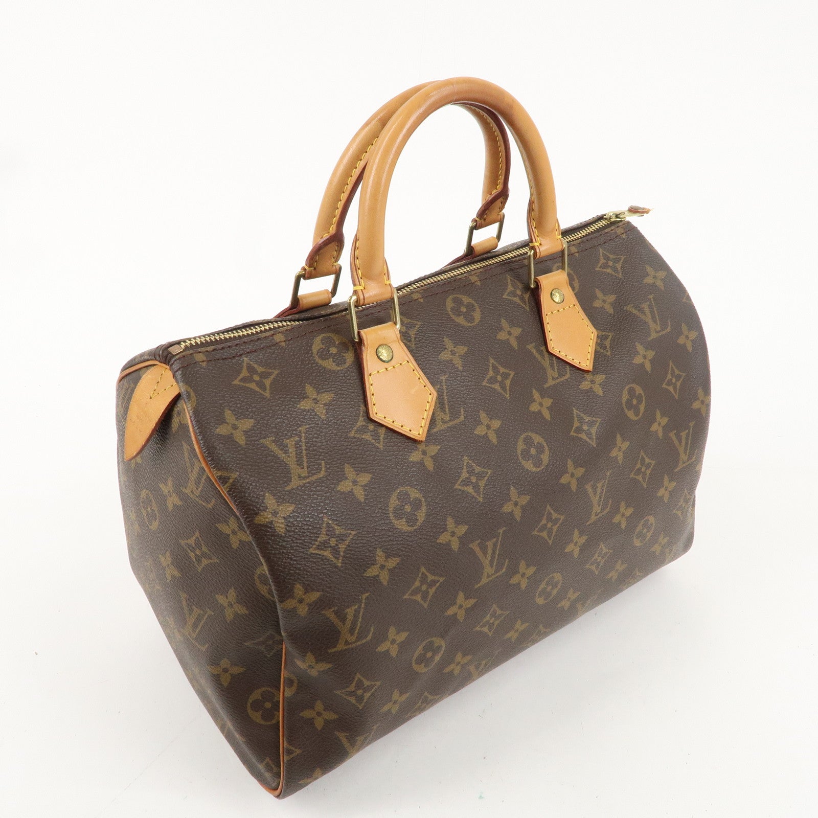 Louis Vuitton Monogram Speedy 30 Hand Bag Boston Bag M41108