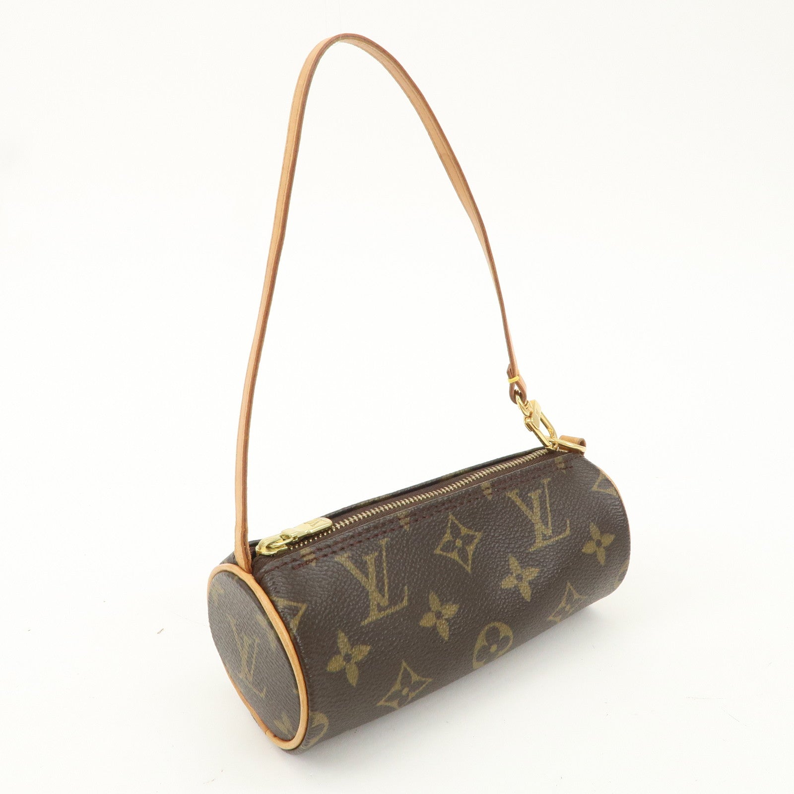 Louis Vuitton Monogram Papillon Pouch For Papillon Bag Brown