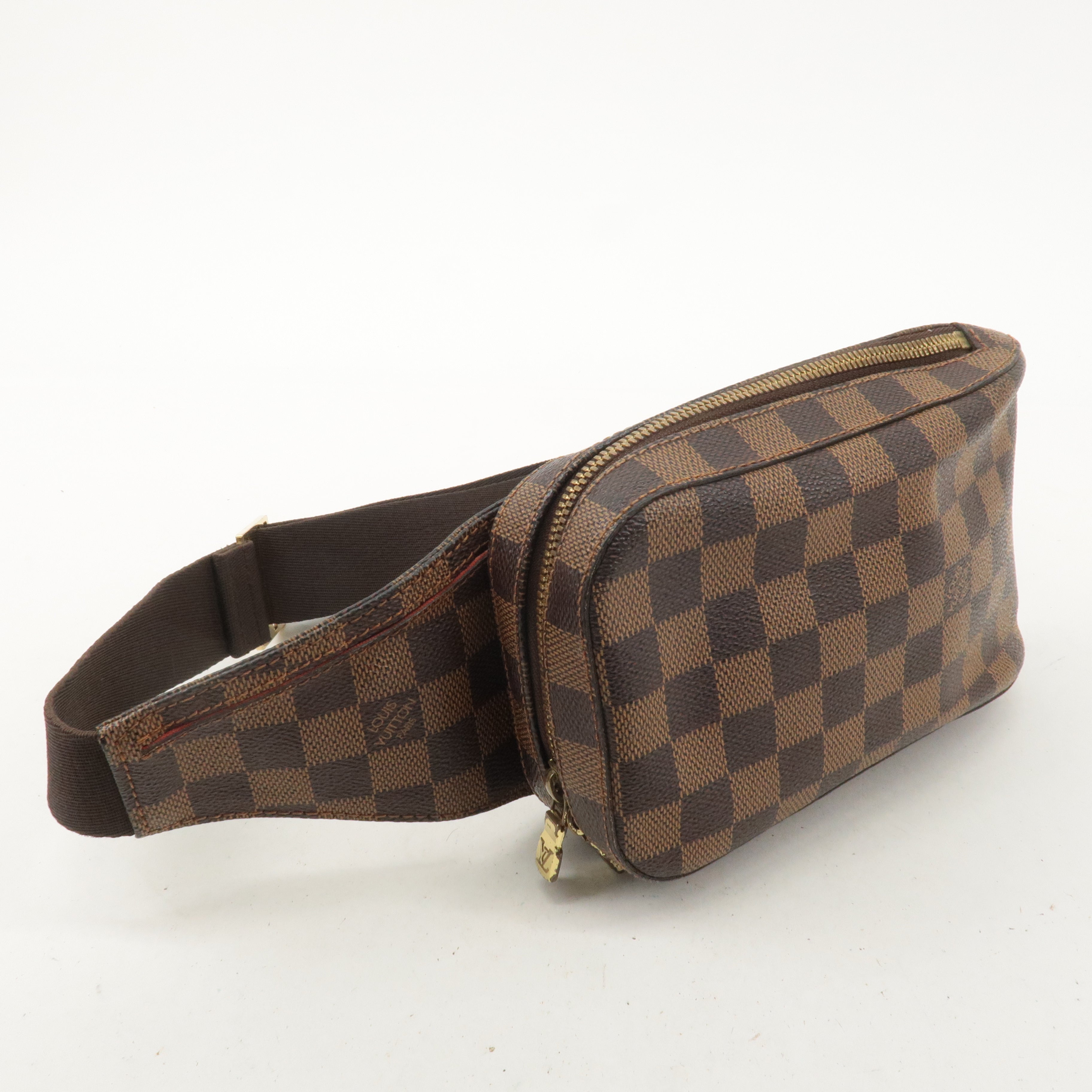 Louis Vuitton Damier Geronimos Body Bag Waist Bag Brown N51994