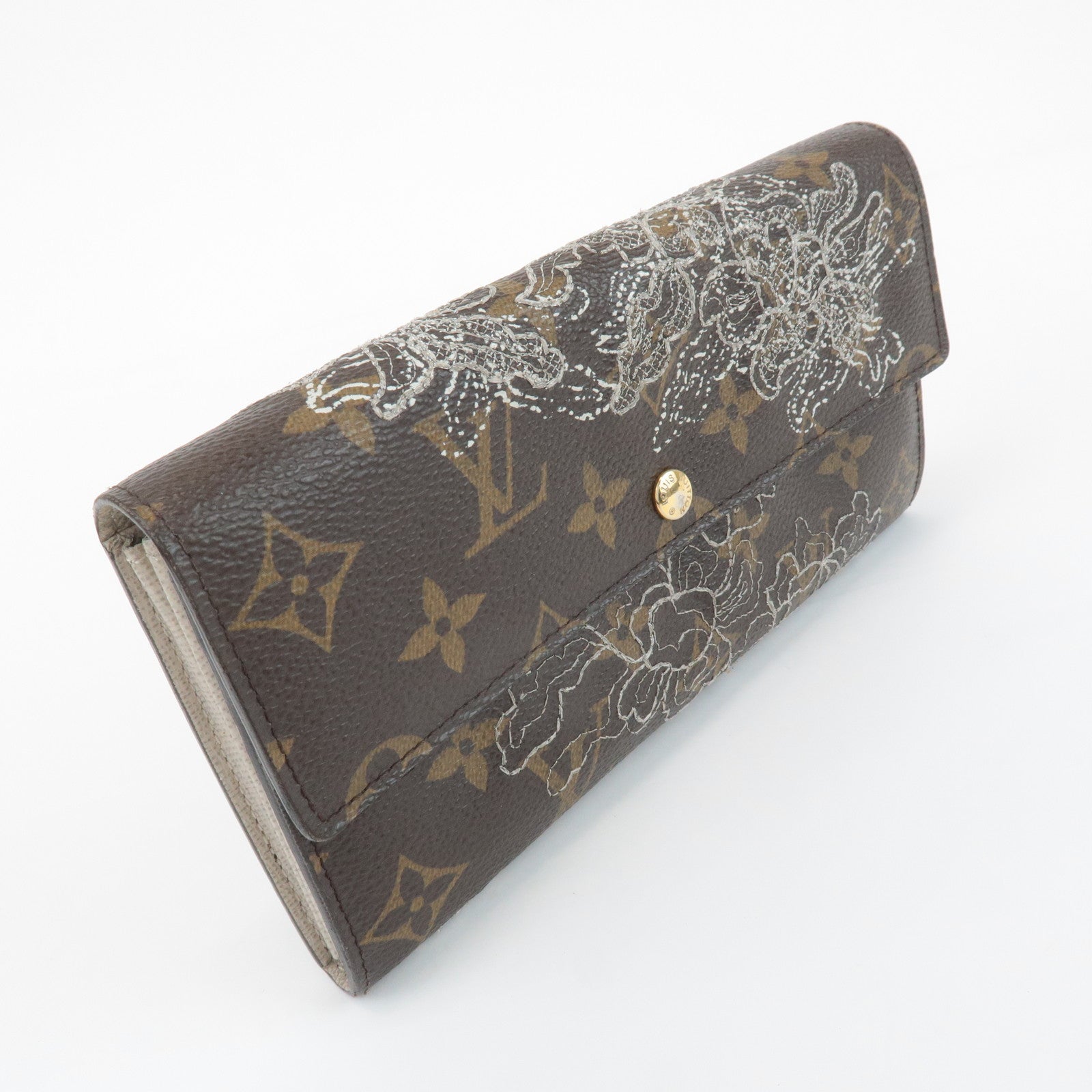 Louis Vuitton Monogram Dantelle Portefeuille Sarah Wallet M95390