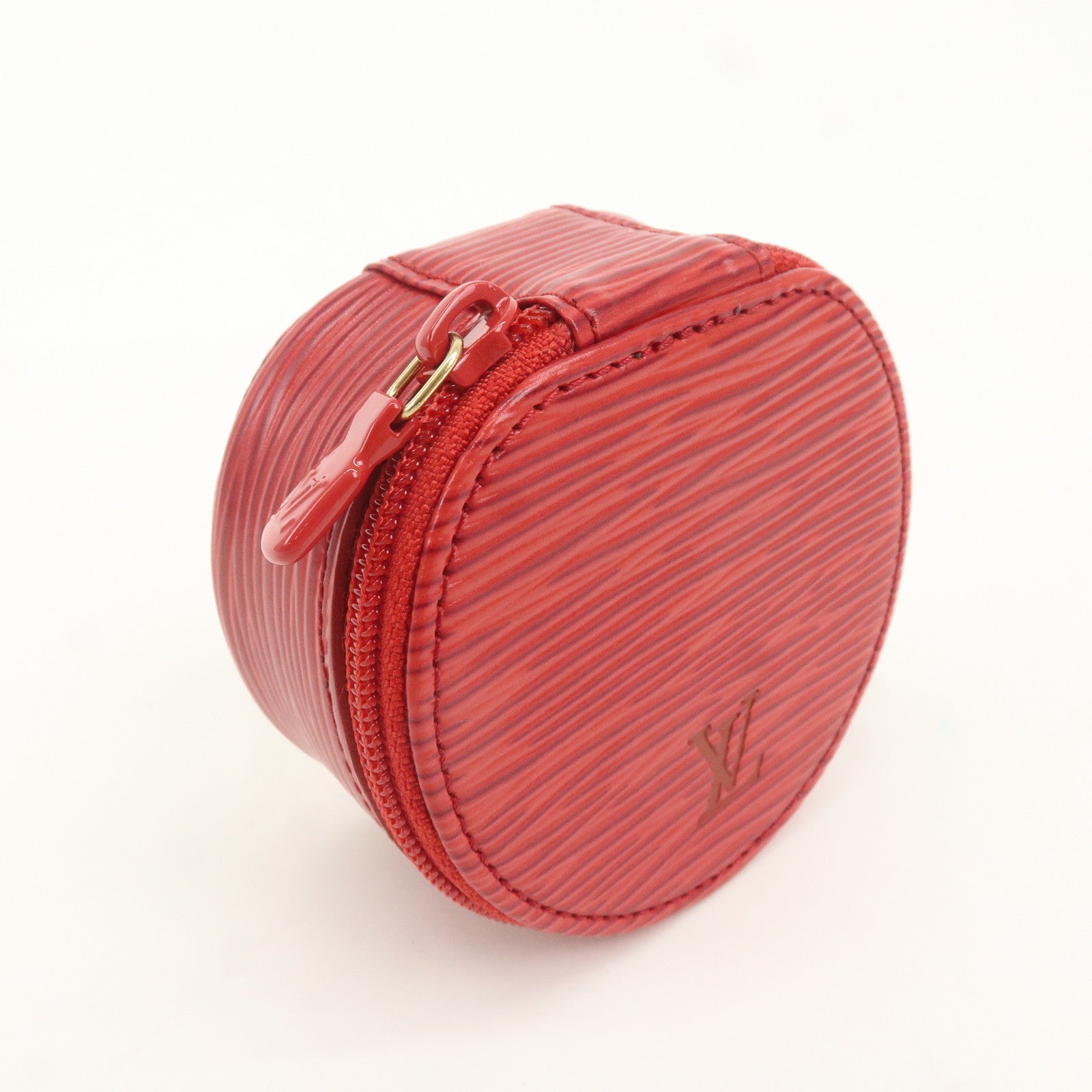 Louis Vuitton Epi Ecrin Bijoux8 Jewelry Case Castillian Red M48227