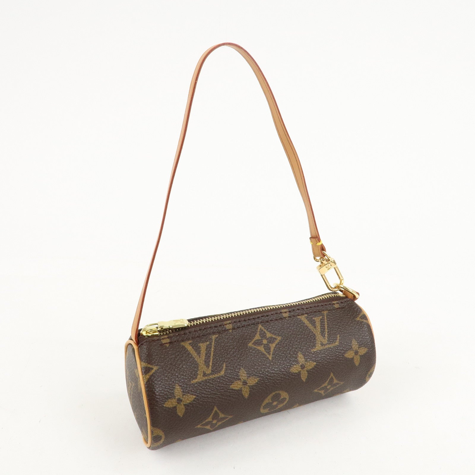 Louis Vuitton Monogram Mini Pouch for Papillon Bag Brown Used