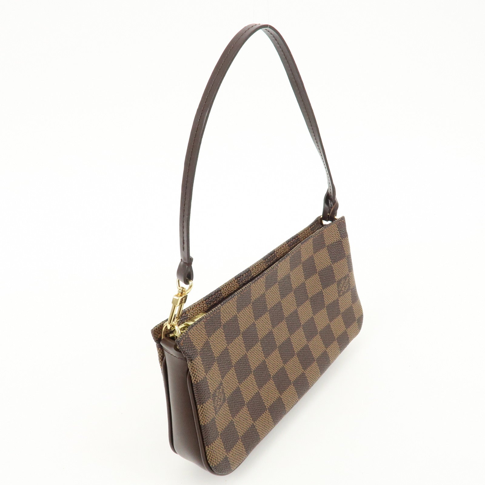 Louis Vuitton Damier Navona Accessoires Pouch Hand Bag N51983 Used