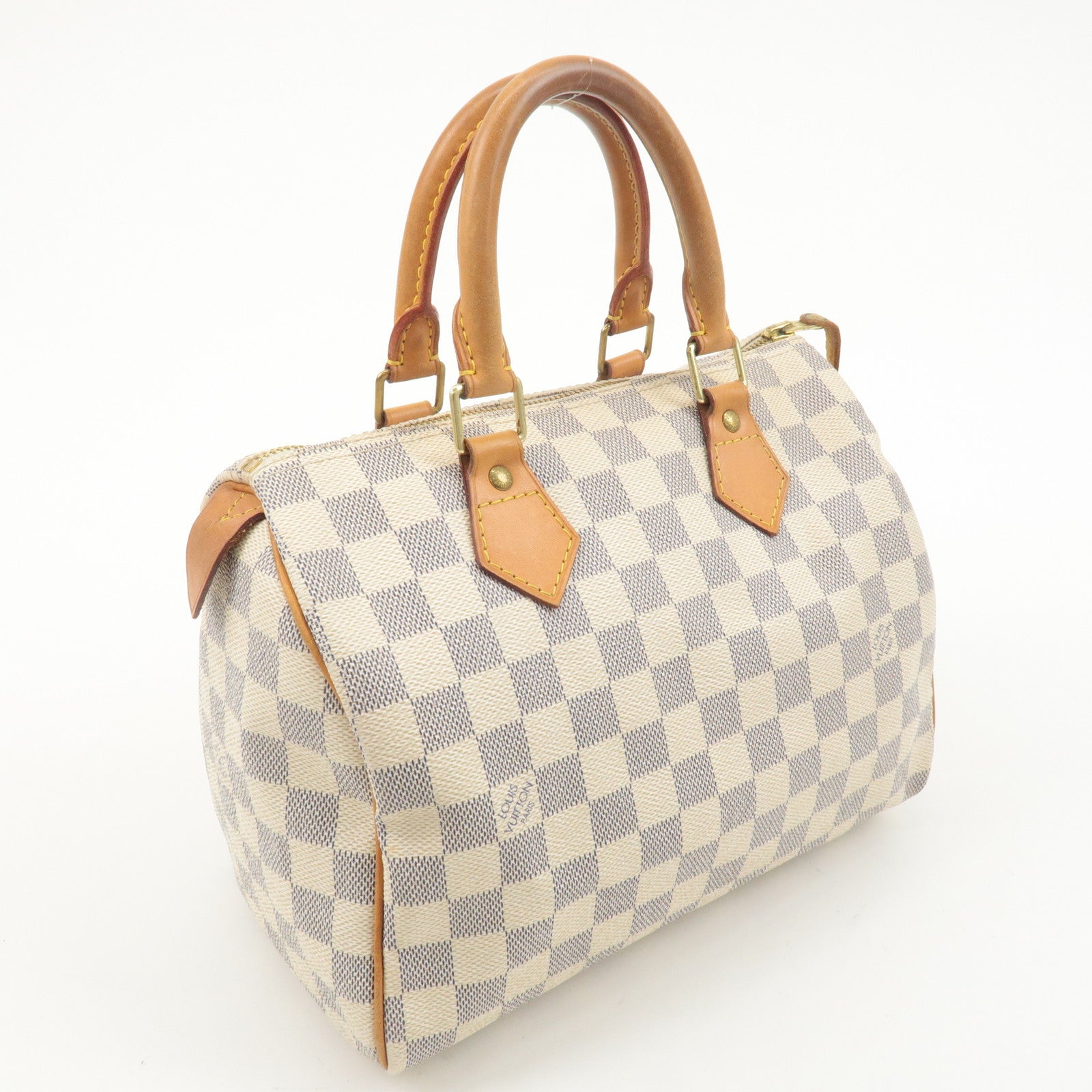 Louis Vuitton Damier Azur Speedy 25 Boston Bag Hand Bag N41534