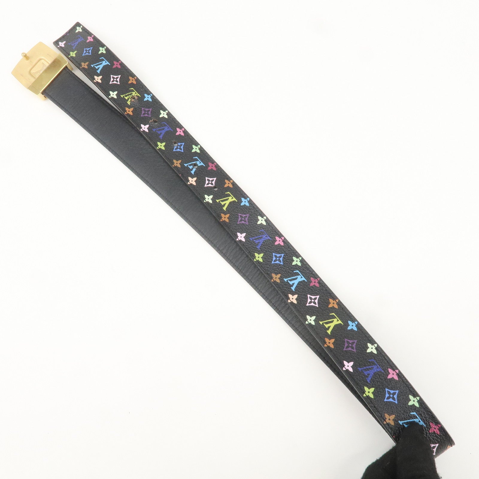 Louis Vuitton Monogram Multicolor Saint Tulle Belt 75/30 M6890