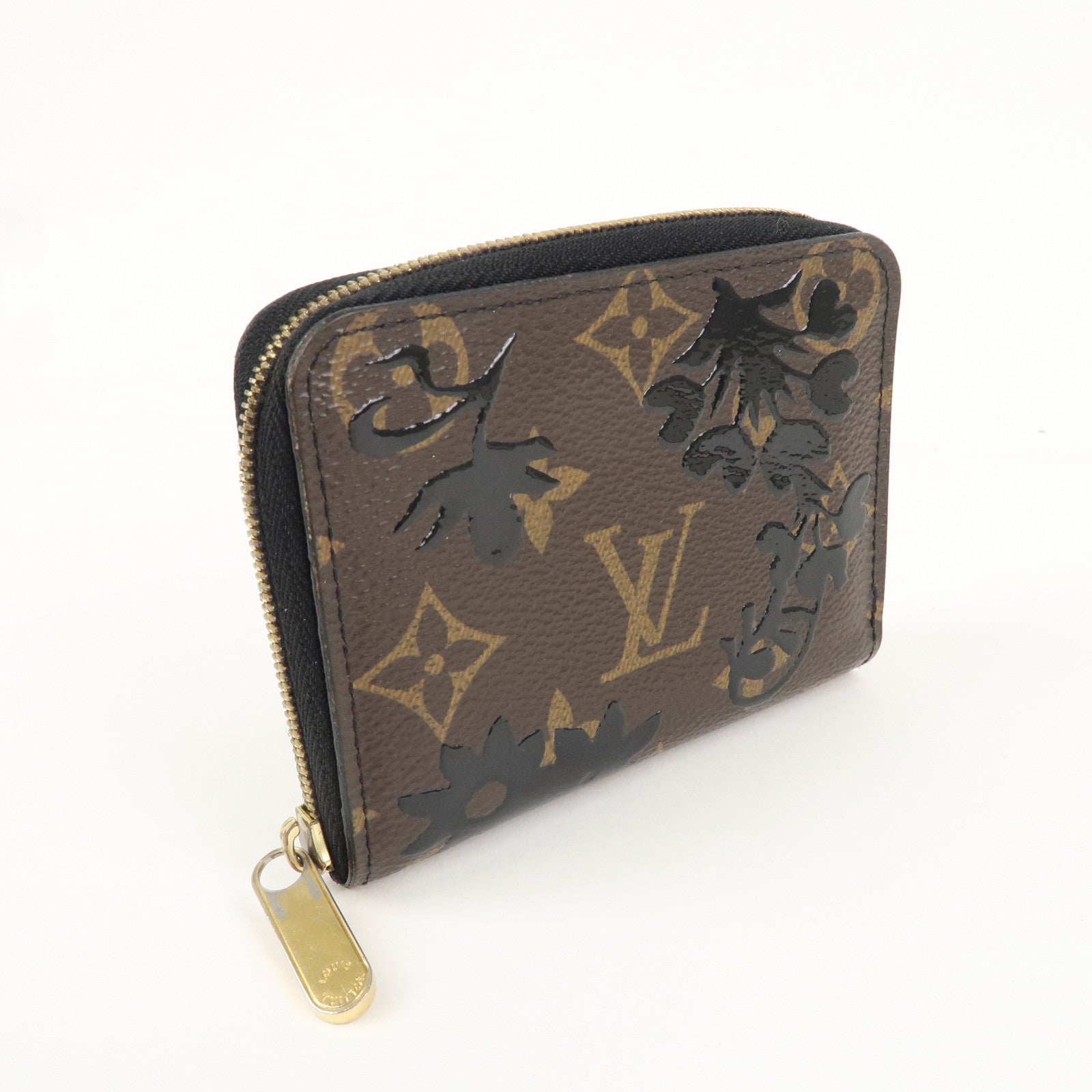 Louis Vuitton Monogram Blossom Zippy Coin Purse Brown M62547