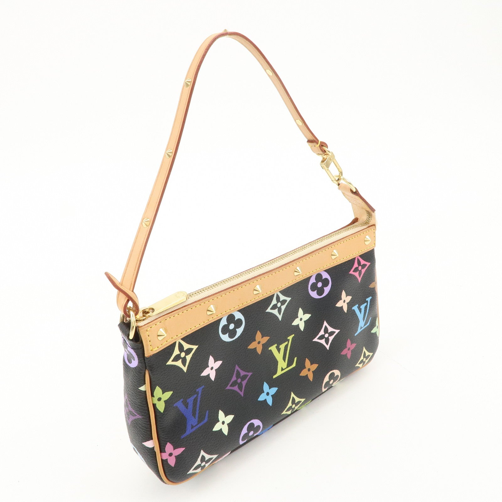 Louis Vuitton Monogram Multi Color Pochette Accessoires M92648 Used