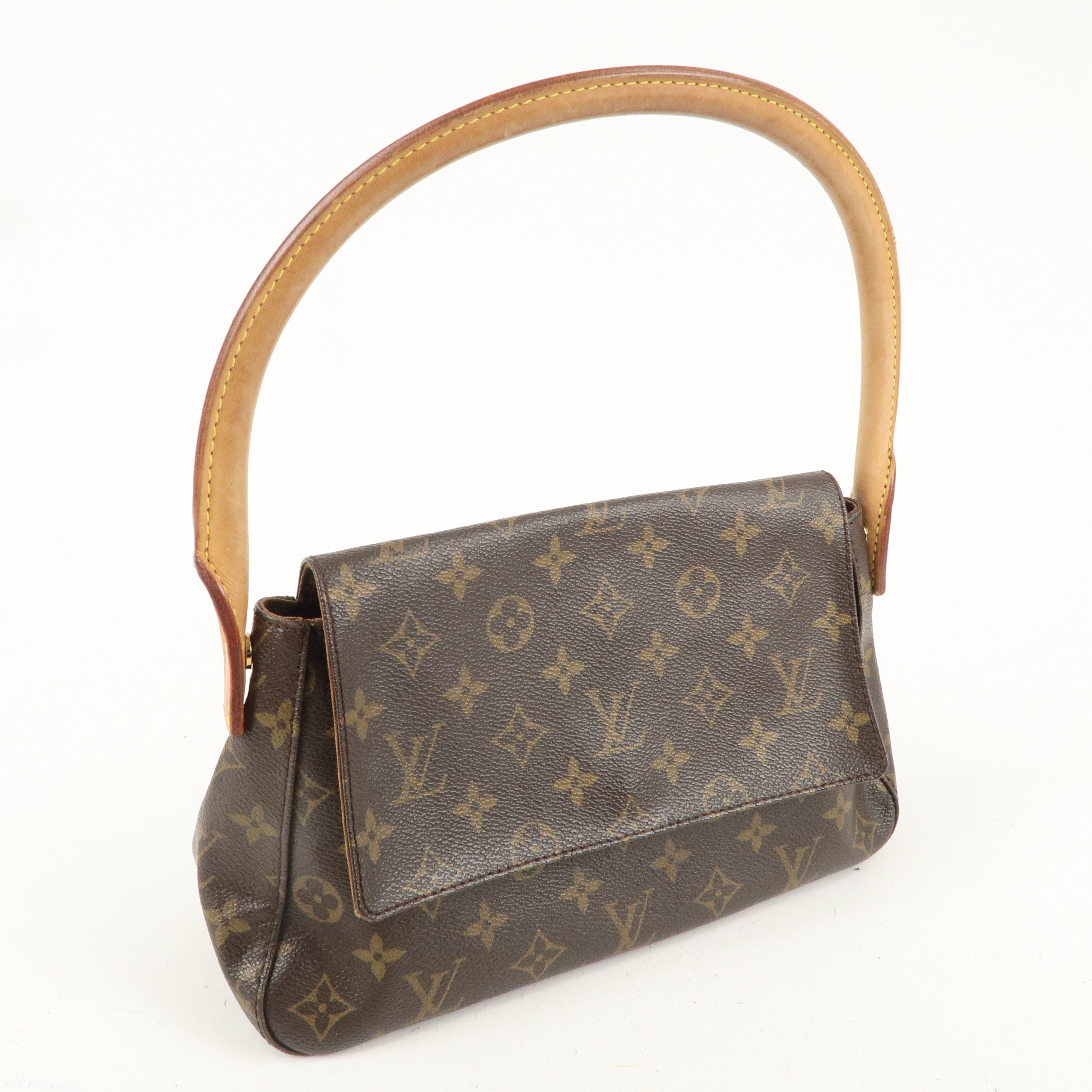 Louis Vuitton Monogram Mini Looping Shoulder Bag Hand Bag M51147