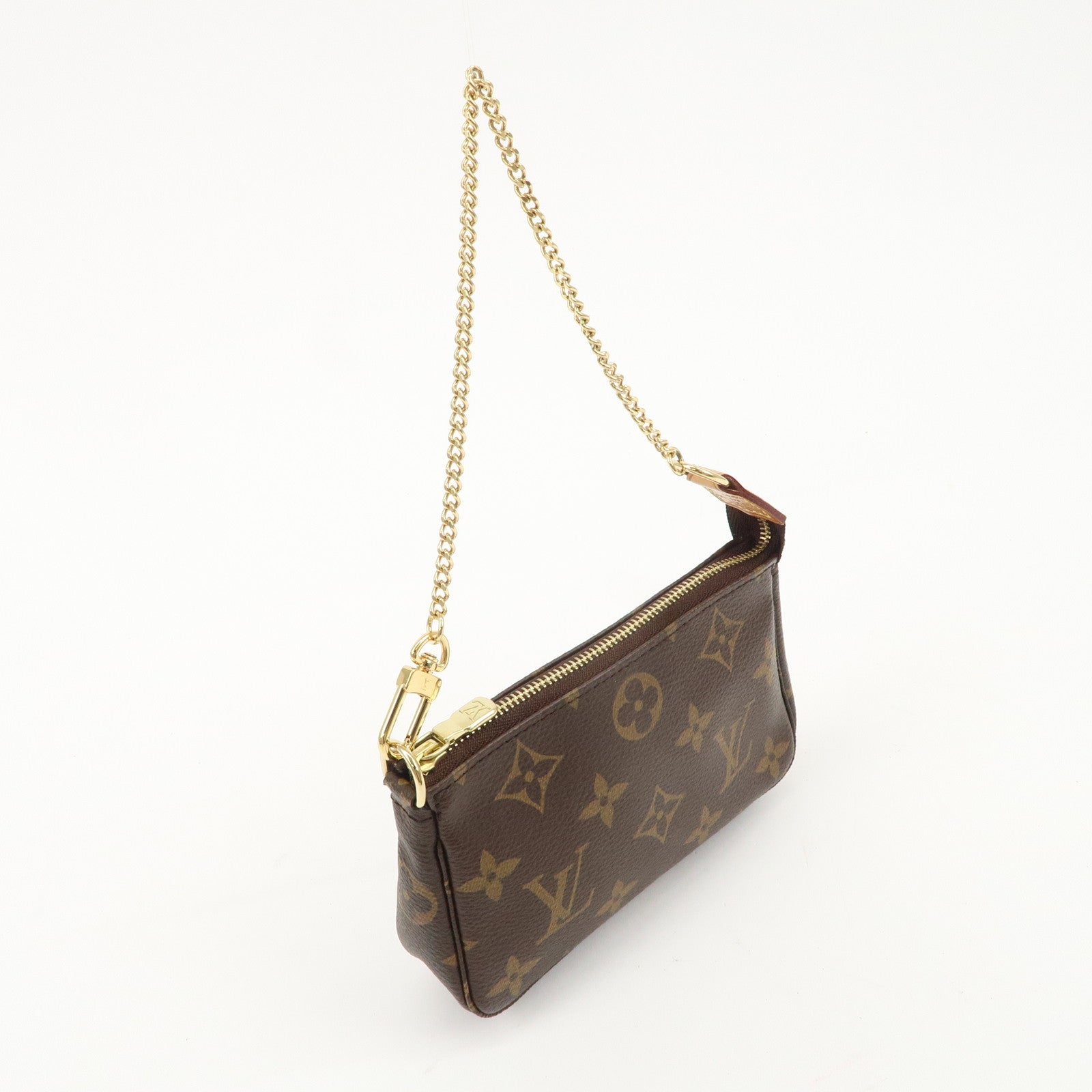 Louis Vuitton Monogram Mini Pochette Accessoires Pouch M58009