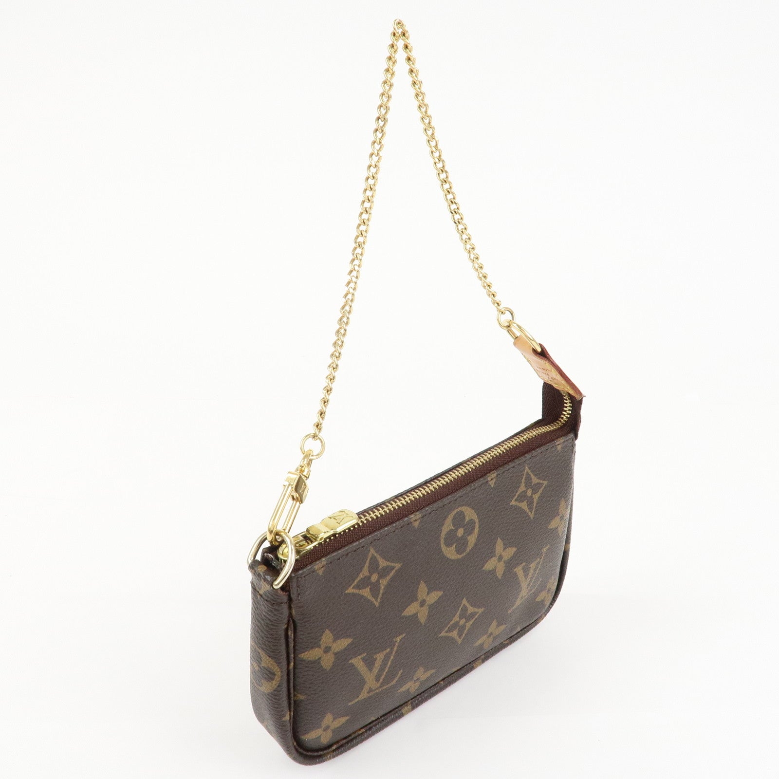 Louis Vuitton Monogram Mini Pochette Accessoires Pouch M58009 Used