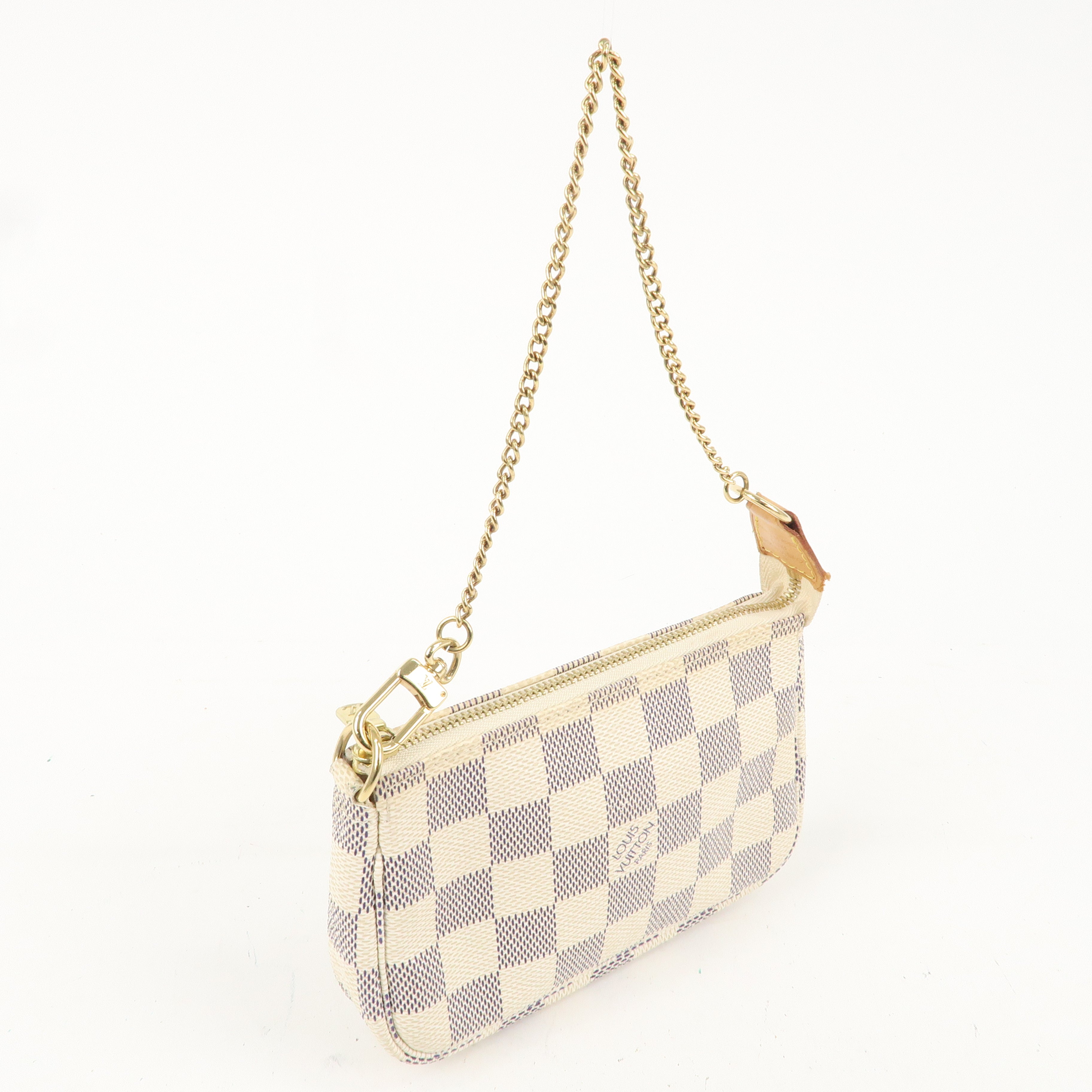 Louis Vuitton Damier Azur Mini Pochette Accessoires Pouch N58010