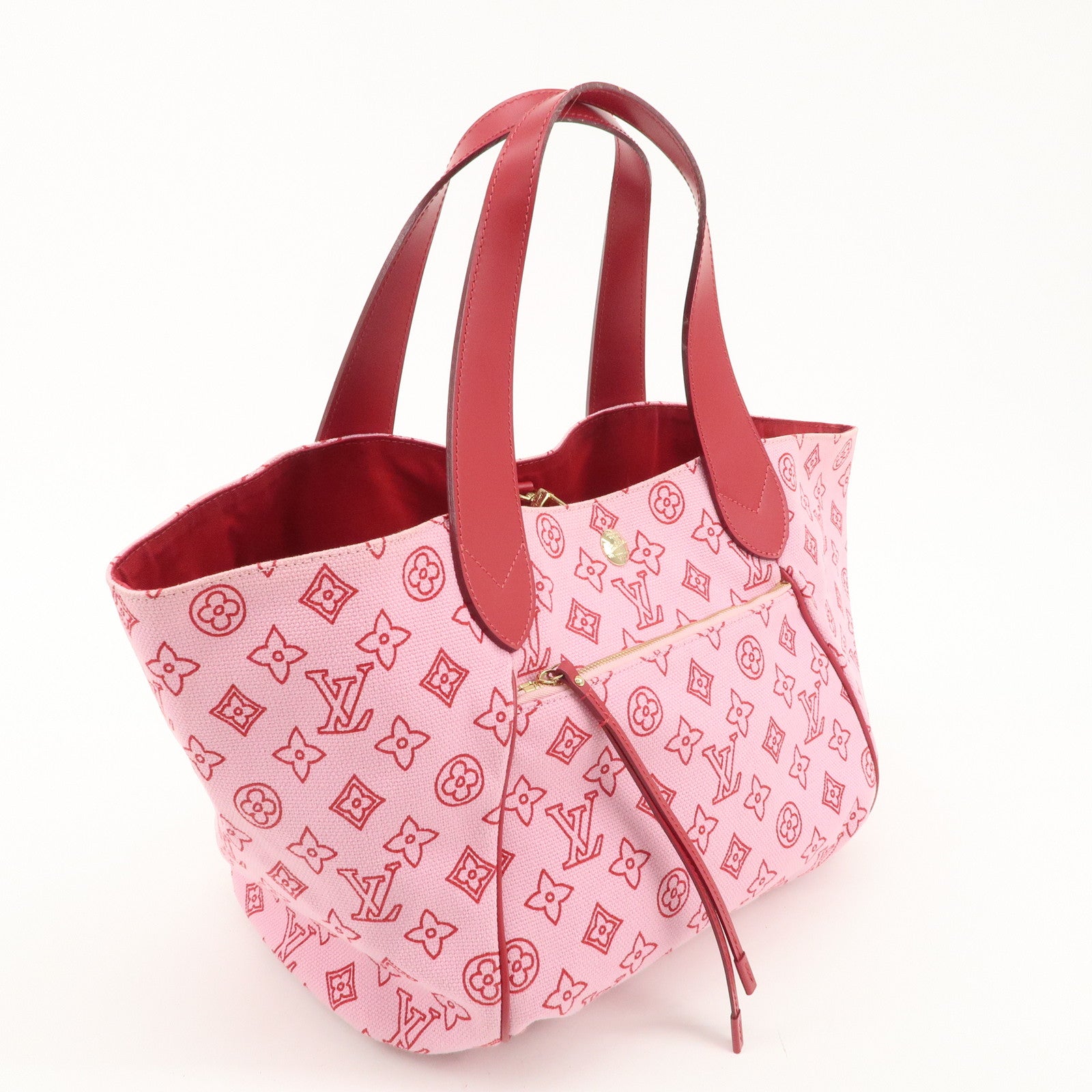 Louis Vuitton Beach Line Cabas Ipanema PM Tote Bag Rose M95984