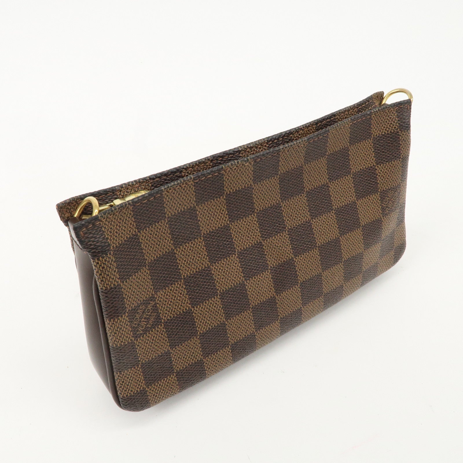 Louis Vuitton Damier Navona Accessoires Pouch Hand Bag N51983 Used