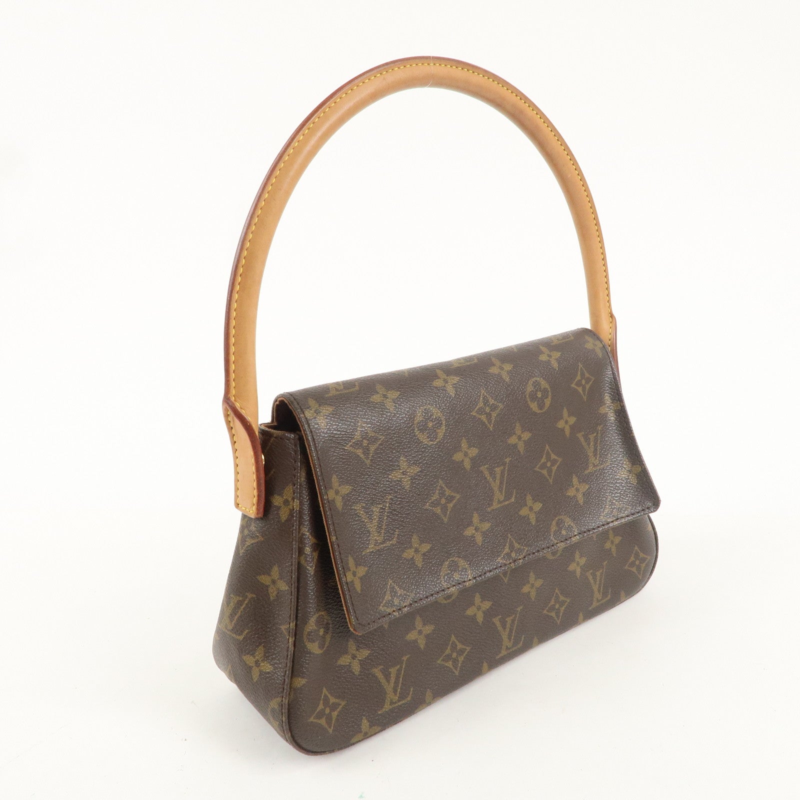 Louis Vuitton Monogram Mini Looping Shoulder Bag Hand Bag M51147