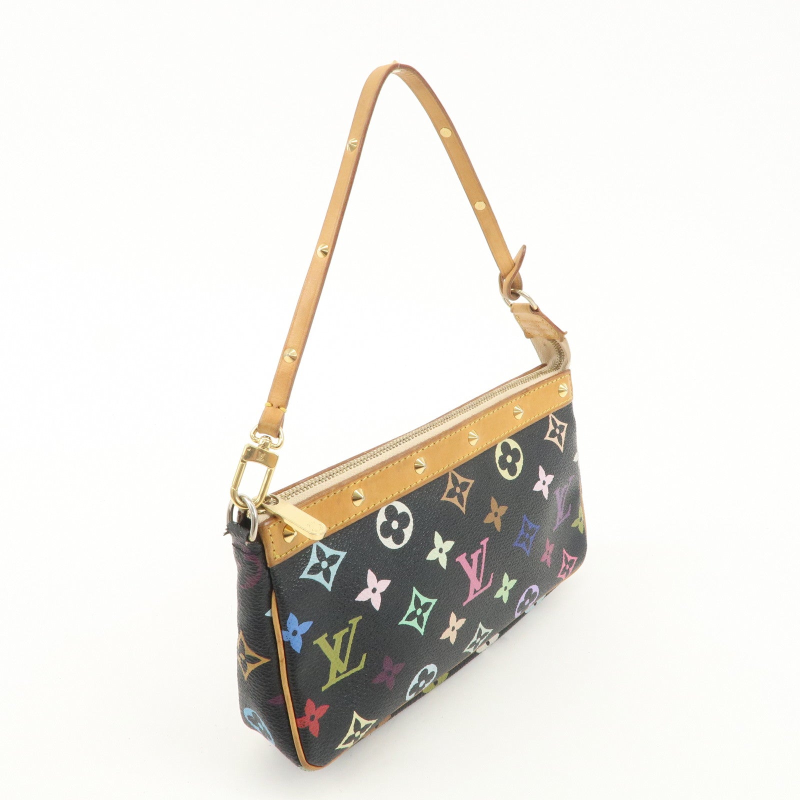 Louis Vuitton Monogram Multi Color Pochette Accessoires M92648 Used