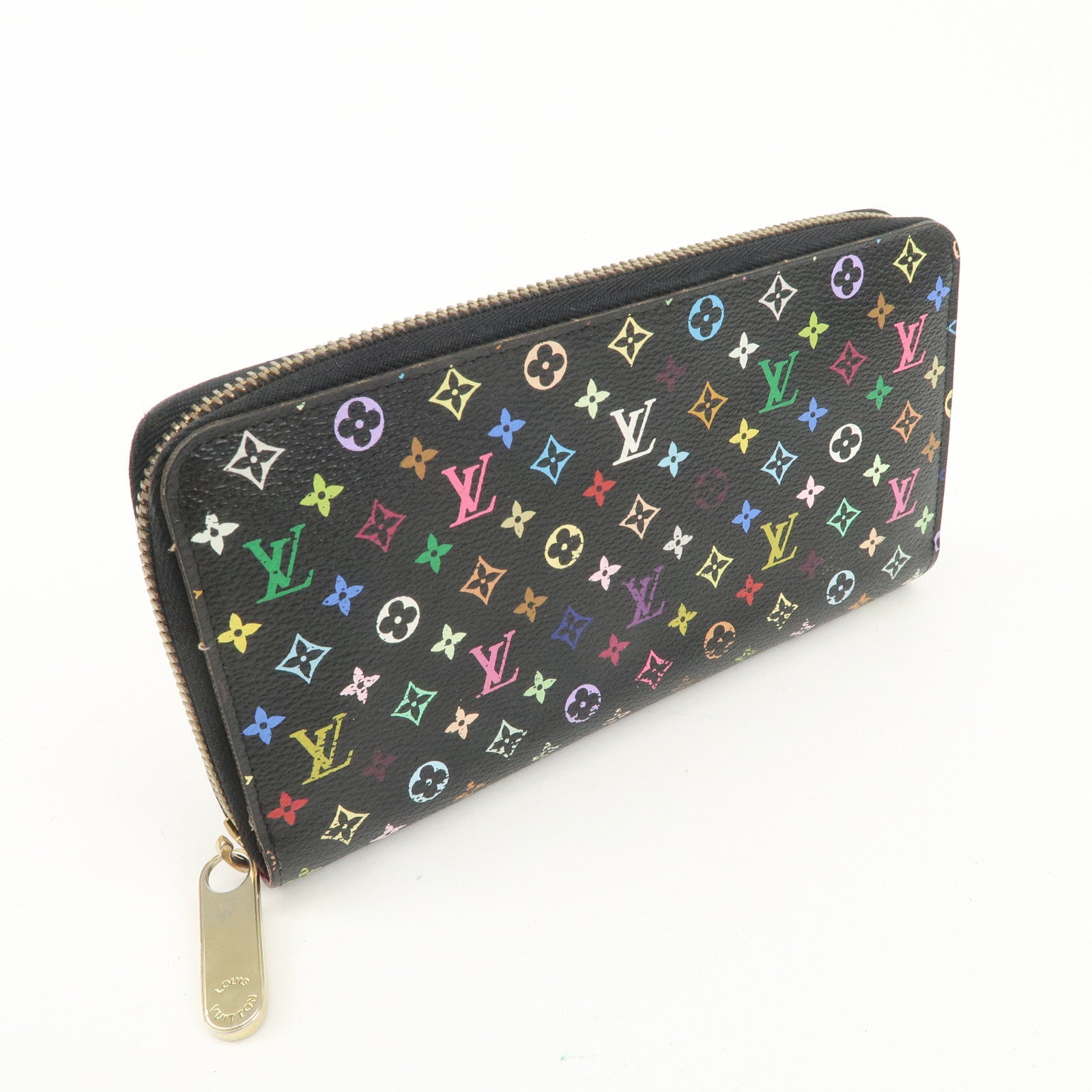 Louis Vuitton Monogram Multi Color Zippy Wallet Long Wallet M60243 Used