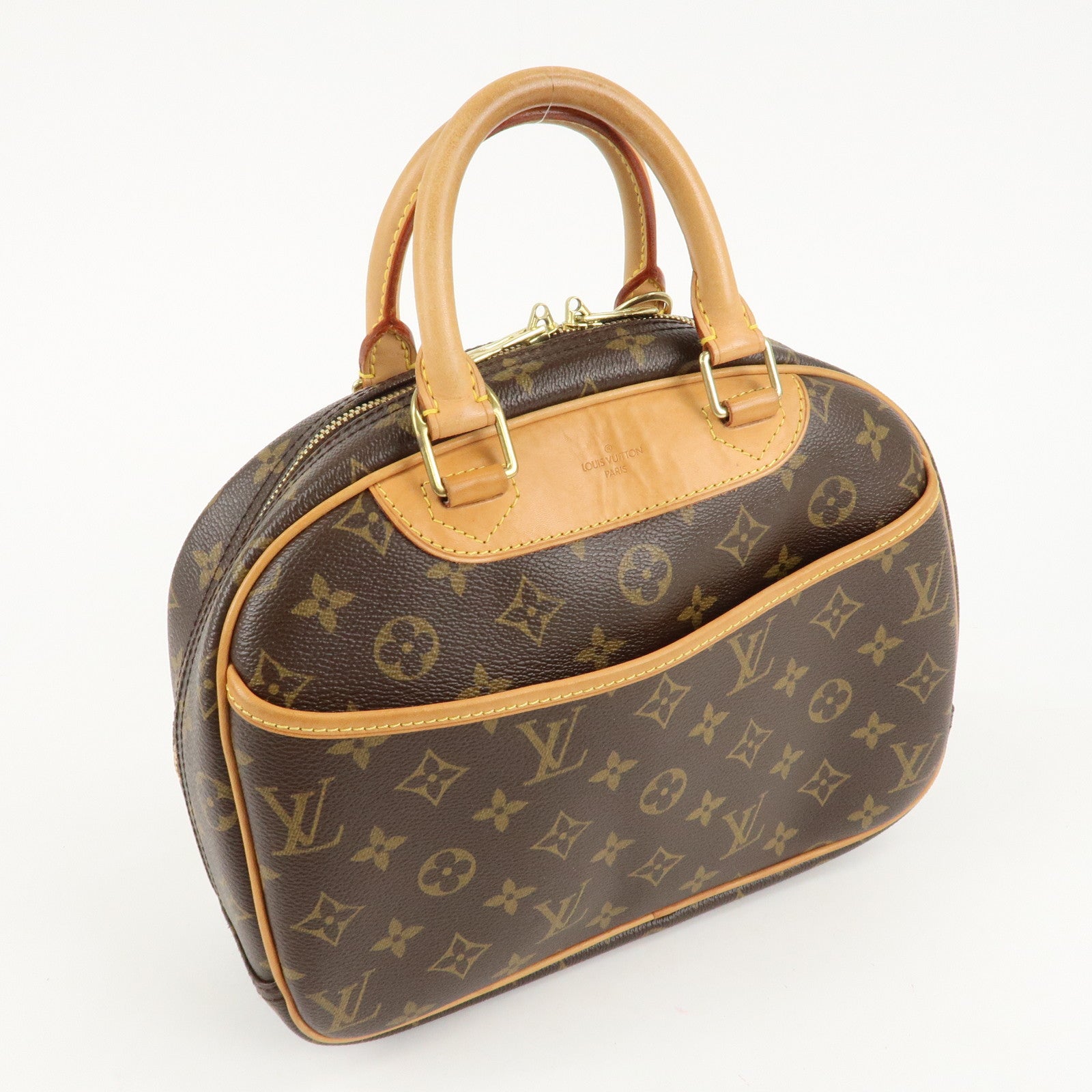 Louis Vuitton Monogram Trouville Hand Bag M42228 Used