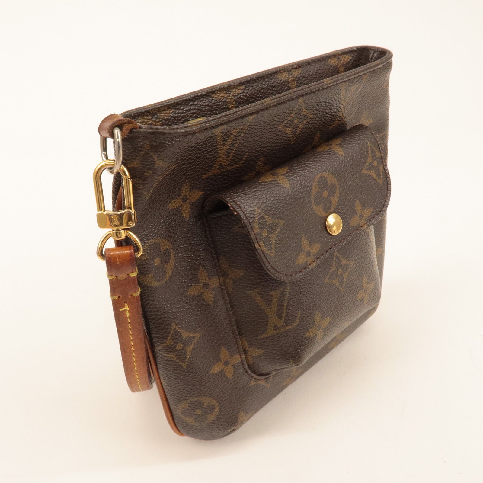 Louis Vuitton Monogram Partition Pouch Clutch Bag M51901