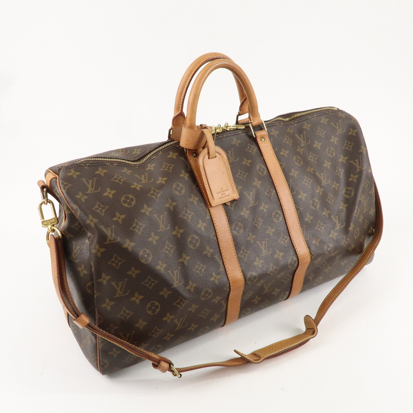 Louis Vuitton Monogram Keep All Bandouliere 55 Bag M41414