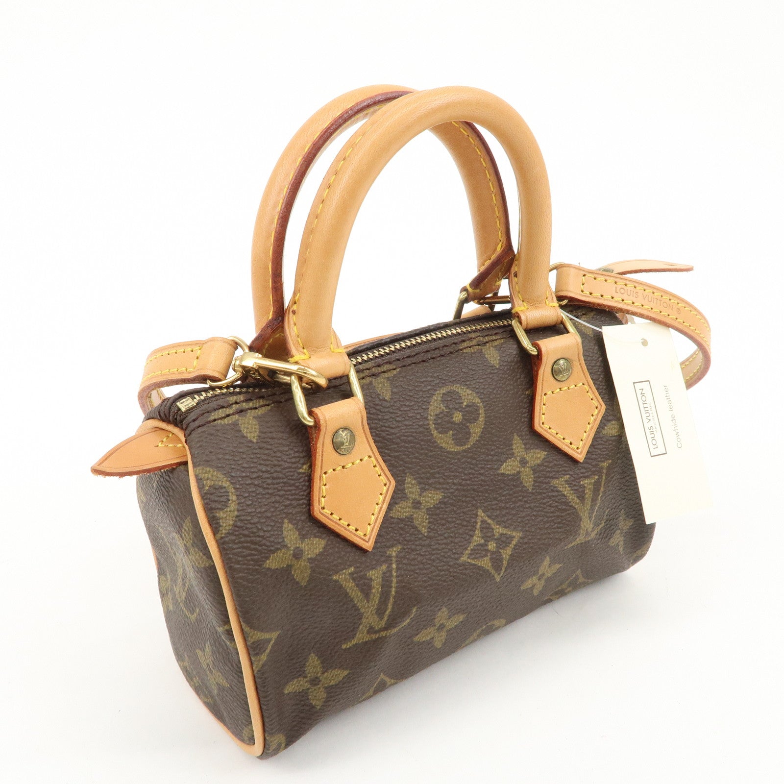 Louis Vuitton Monogram Mini Speedy 
Strap M41534 J00145 Used