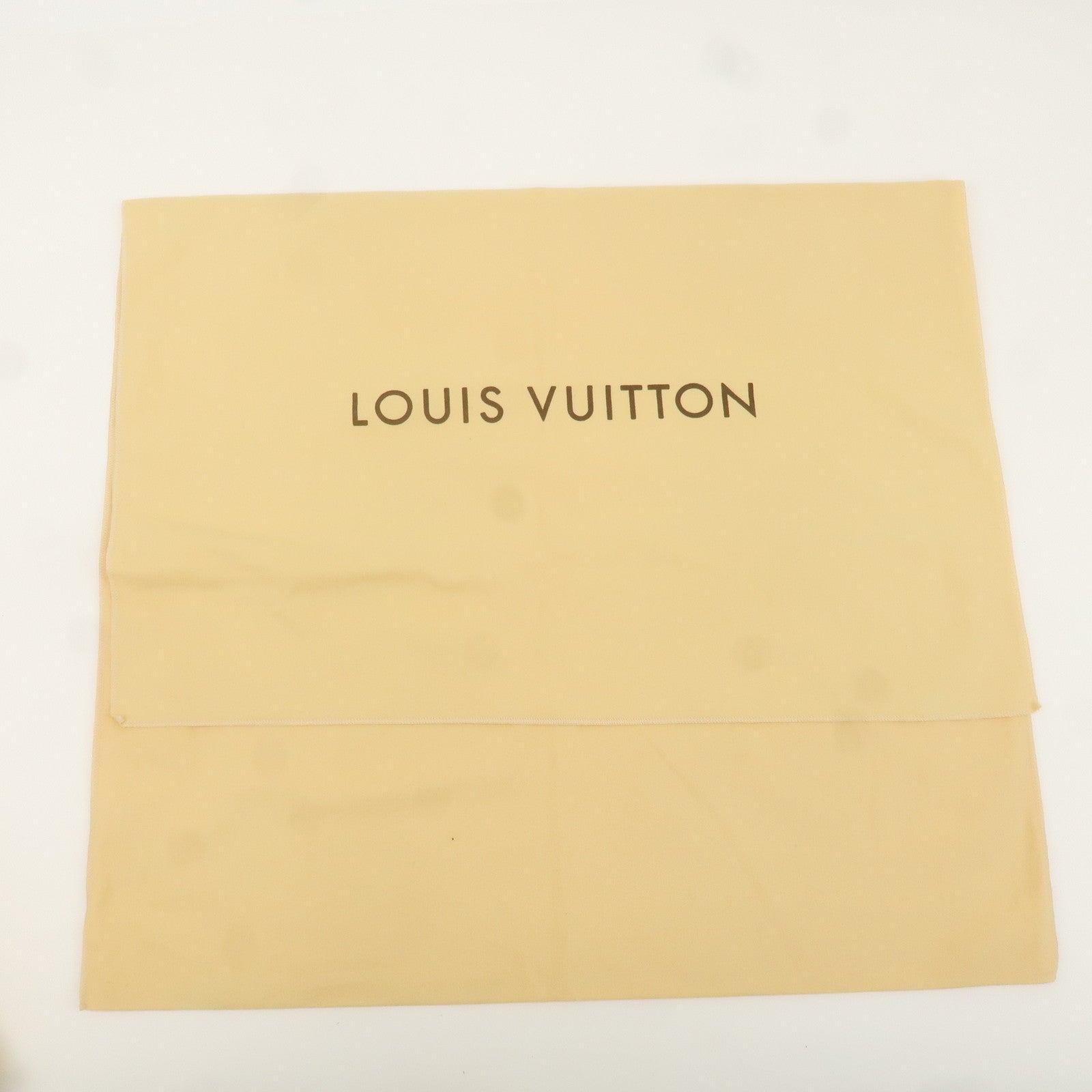 Louis Vuitton Set of 10 Dust Bag Storage Bag Flap Beige