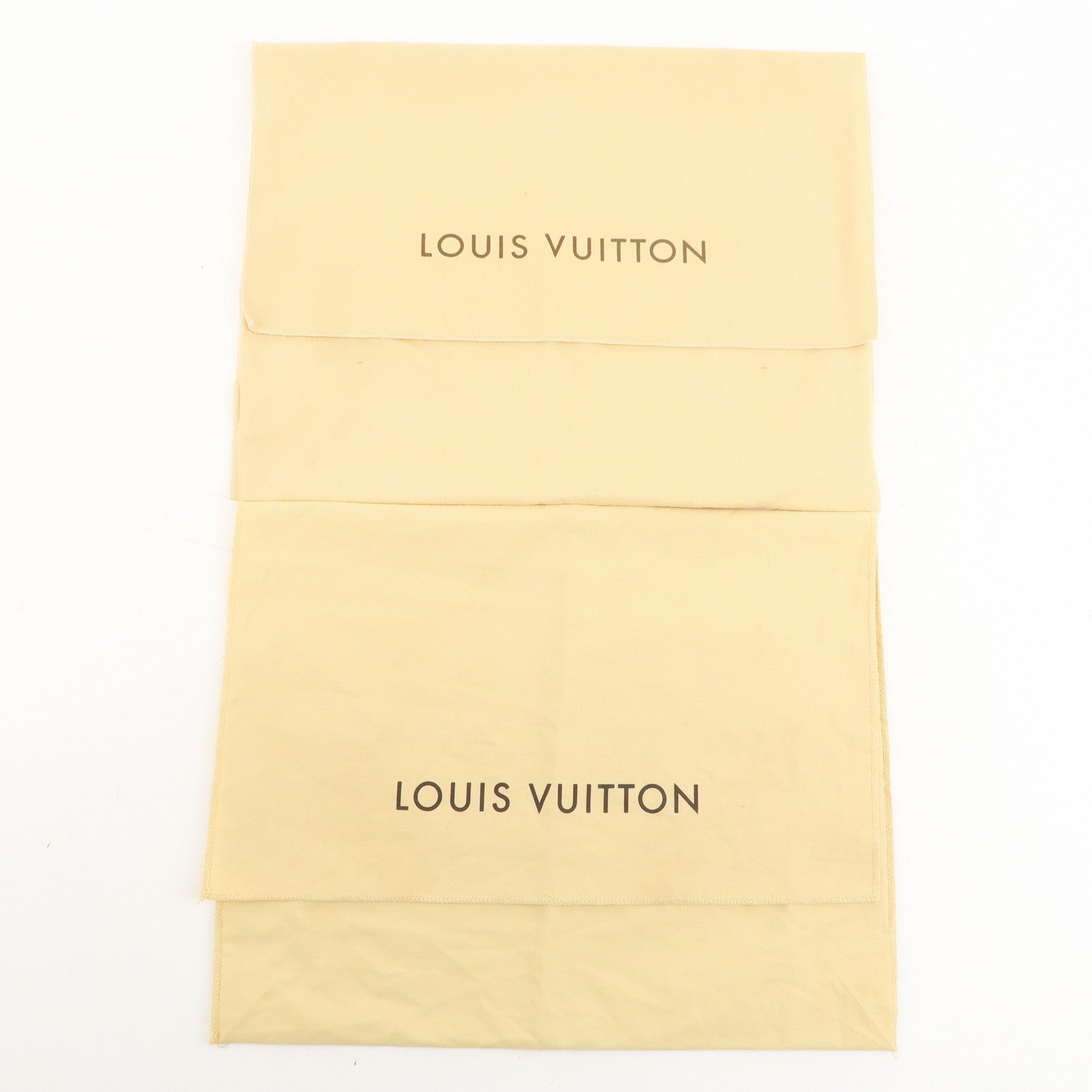 Louis Vuitton Set of 10 Storage Bag Dust Bag Beige