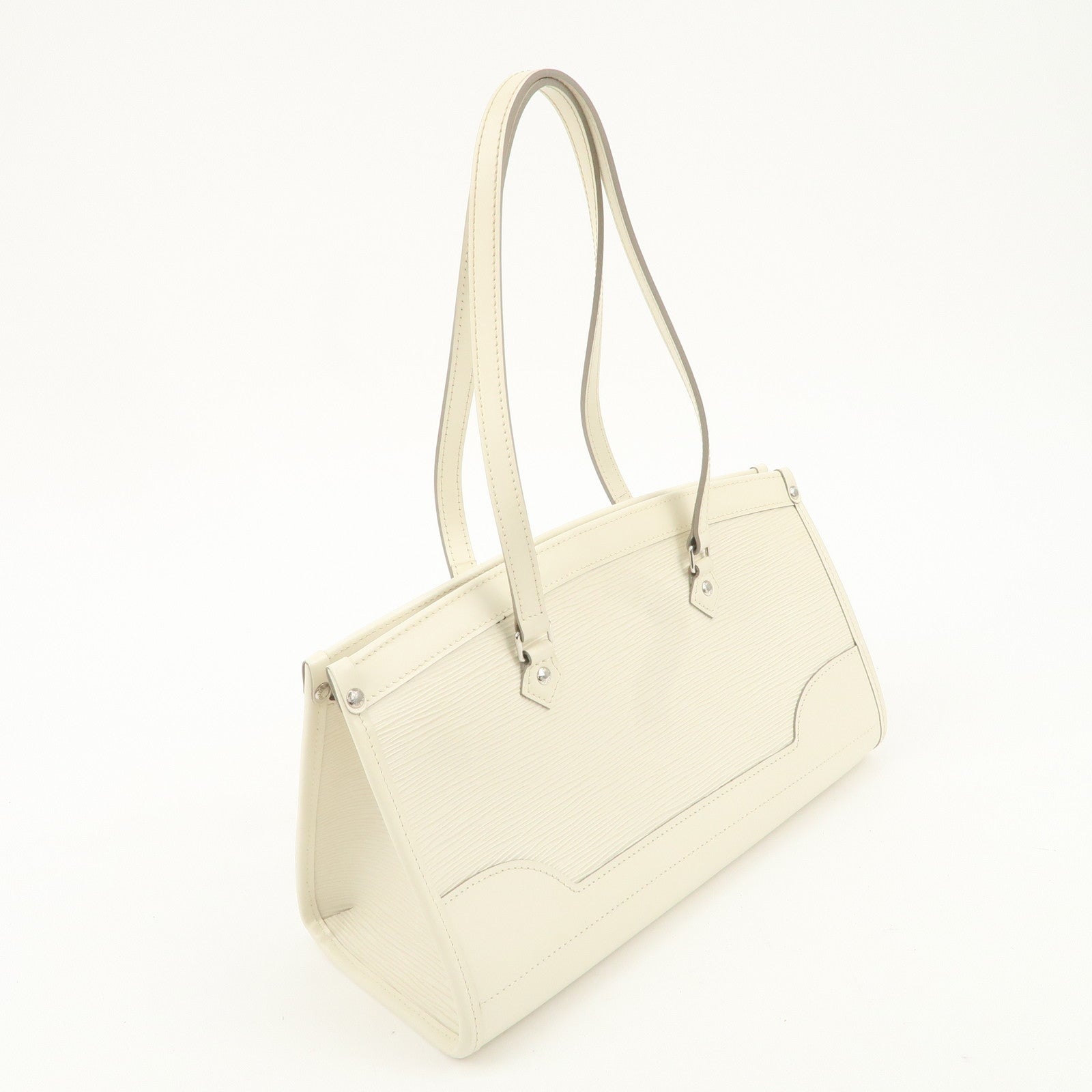 Louis Vuitton Epi Madeleine PM Hand Bag Ivoire White M5933J