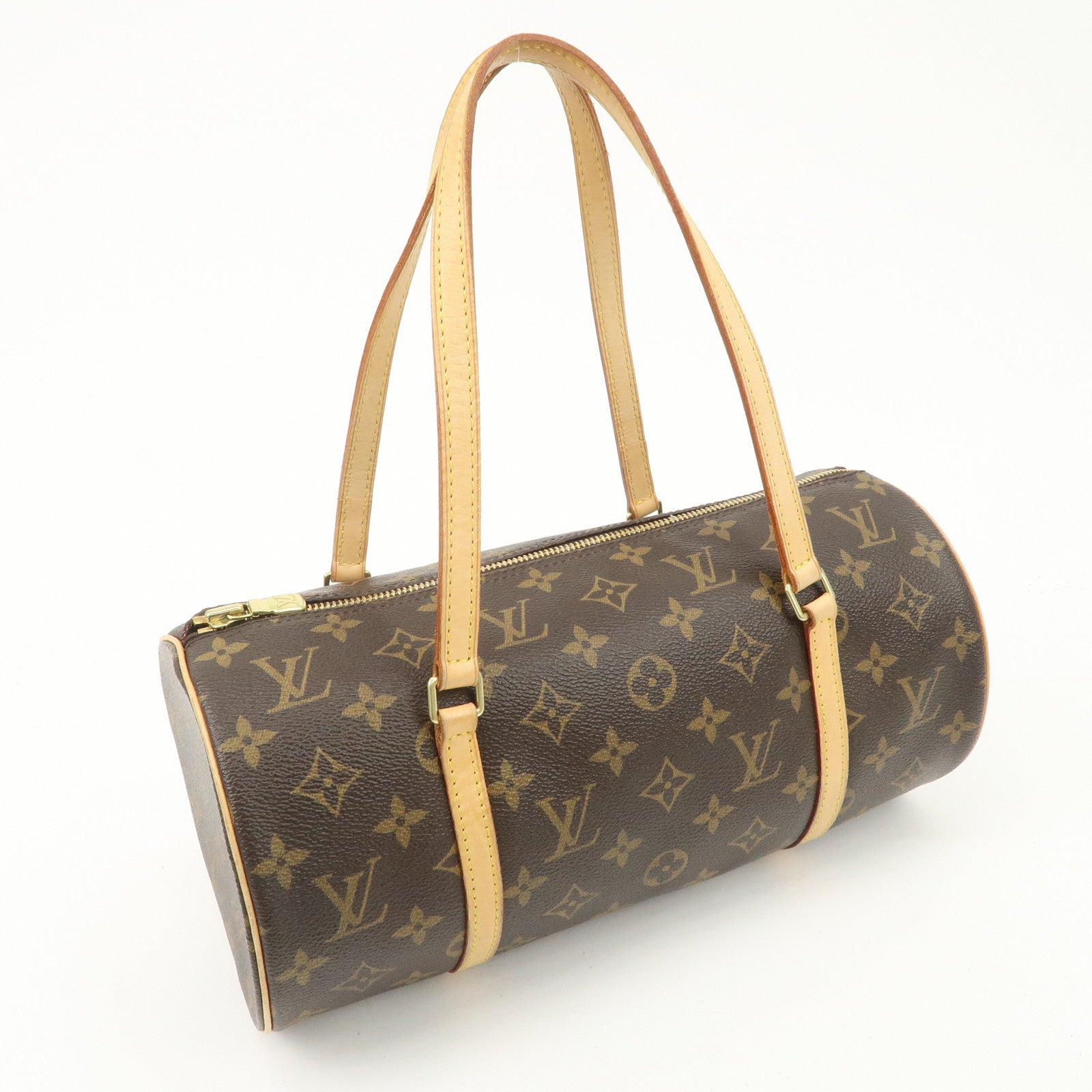 Louis Vuitton Monogram Papillon 30 Hand Bag New Style M51385 Used