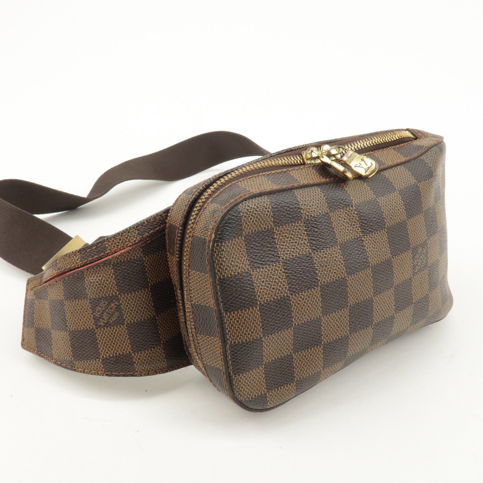 Louis Vuitton Damier Geronimos Body Bag Waist Bag Brown N51994