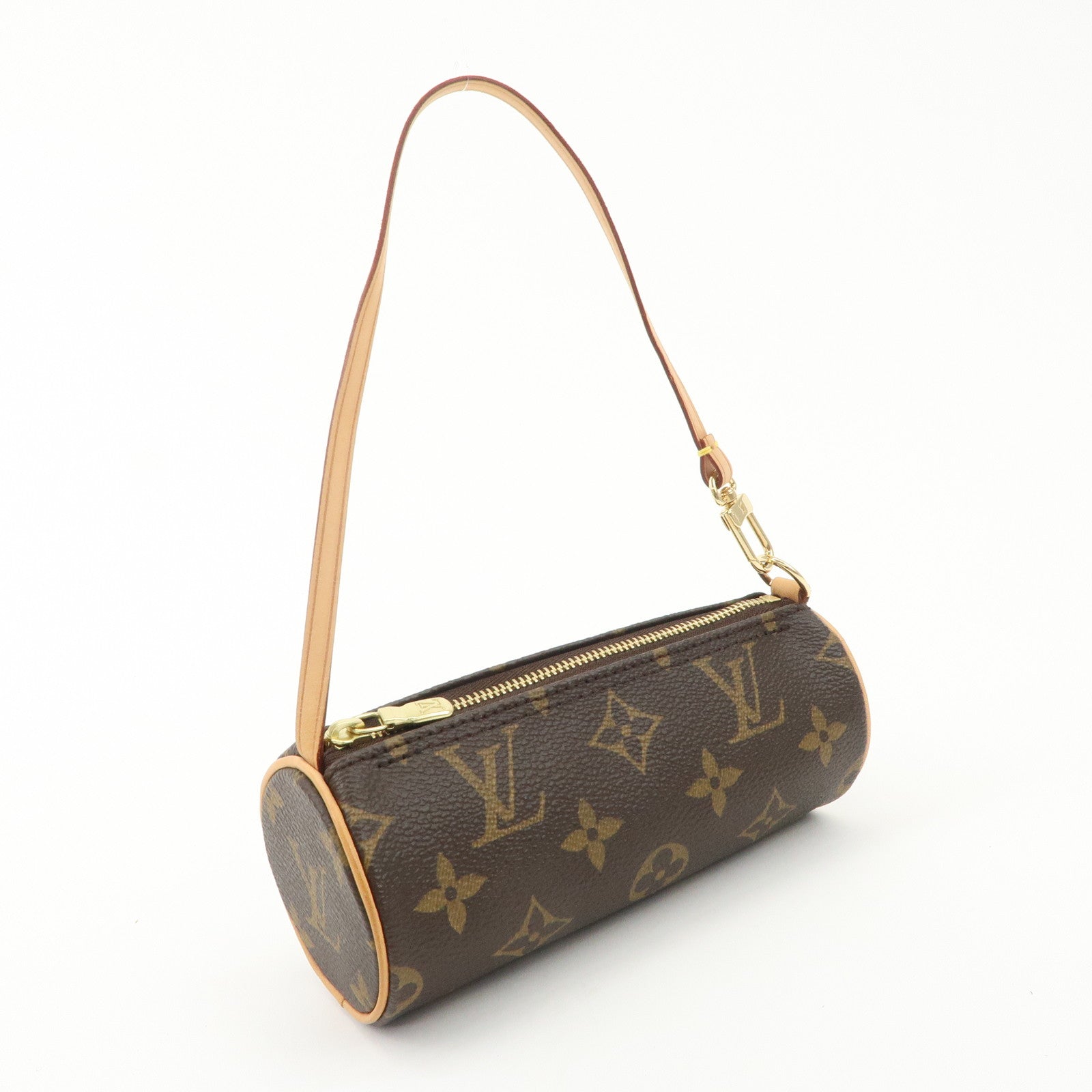 Louis Vuitton Monogram Mini Pouch for Papillon Bag Brown Used