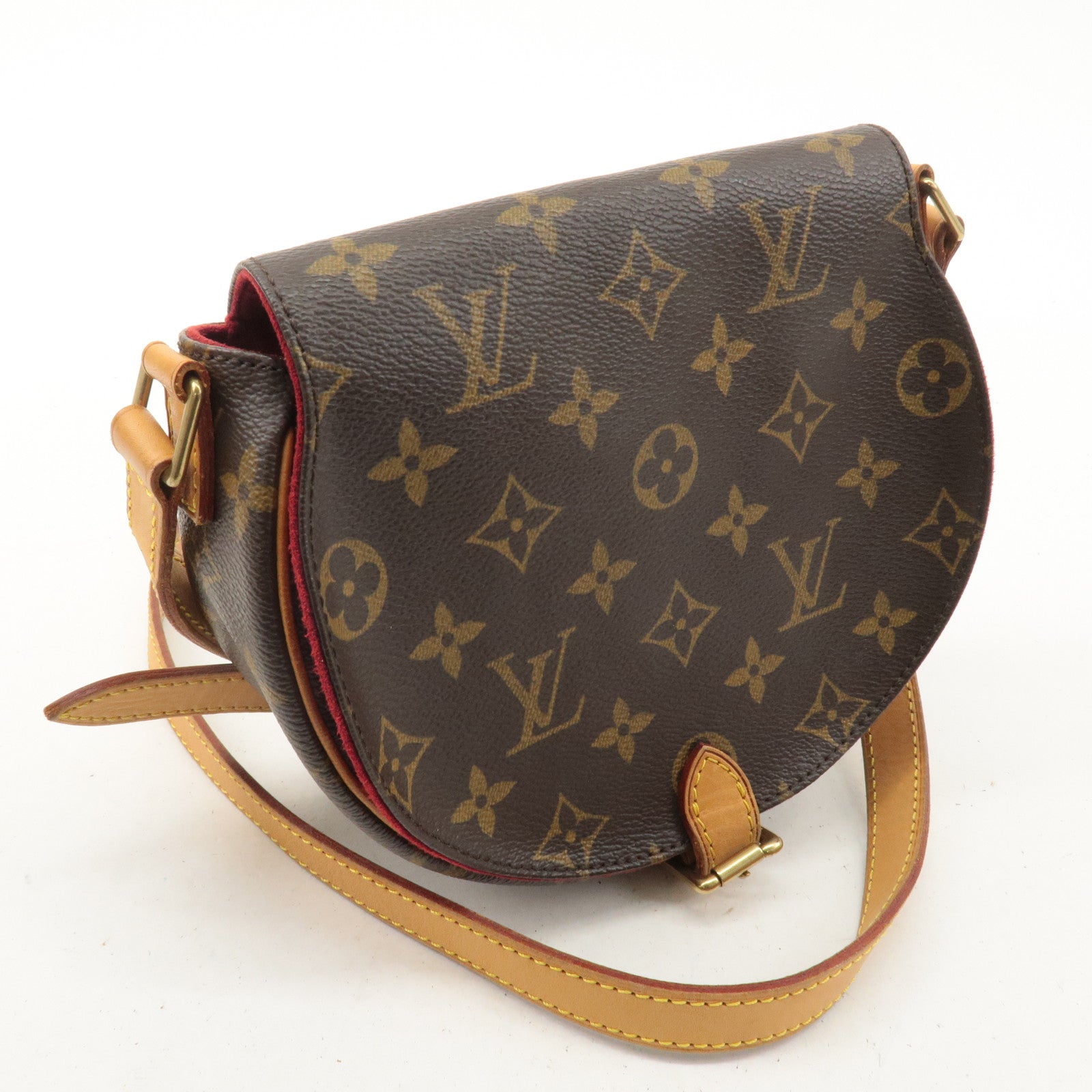 Louis Vuitton Monogram Tambourine Shoulder Bag Brown M51179