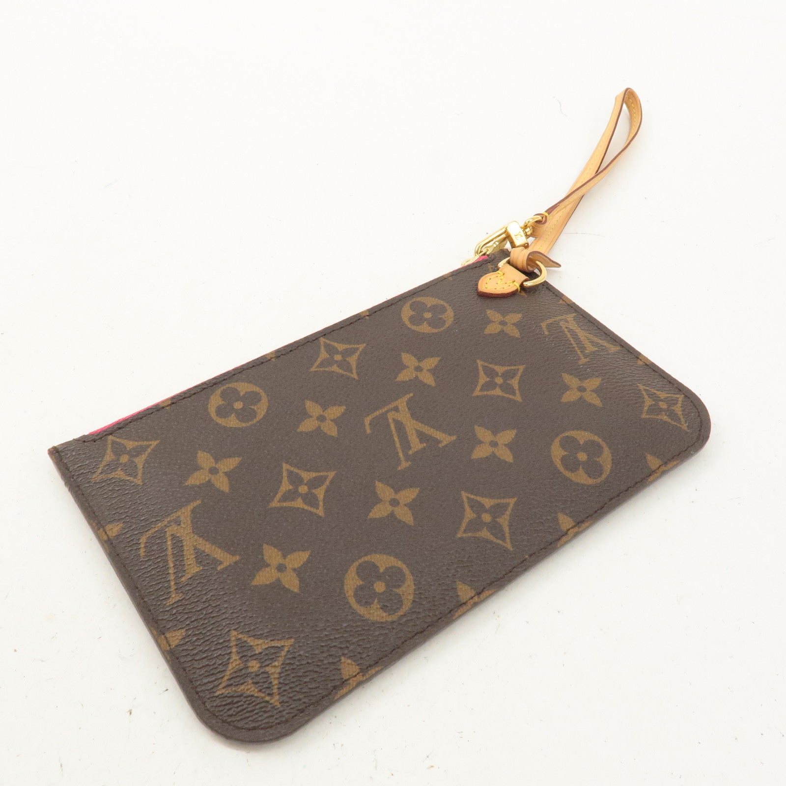 Louis Vuitton Monogram Neverfull PM Pouch Pivoine