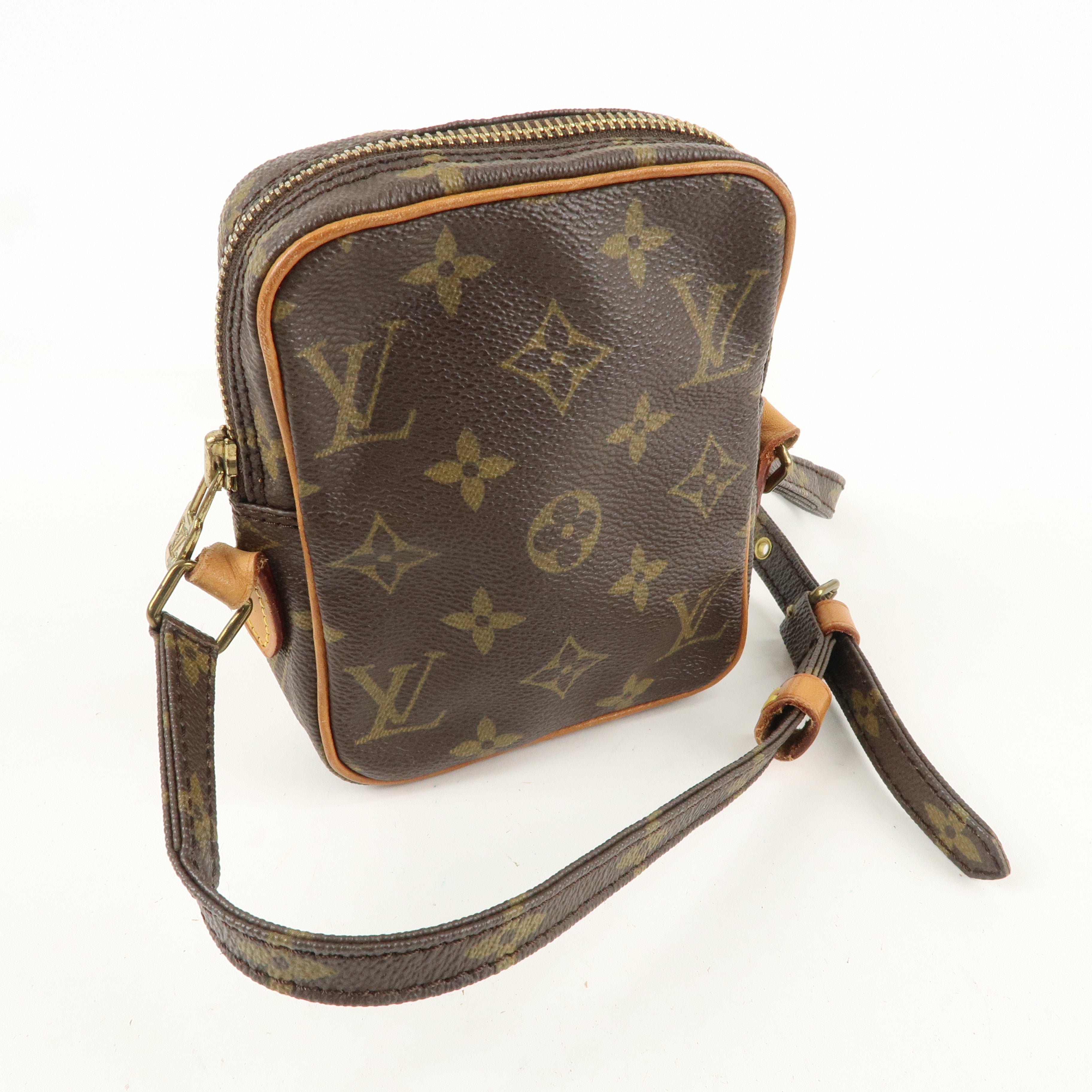 Louis Vuitton Monogram Mini Danube Shoulder Bag Brown M45268