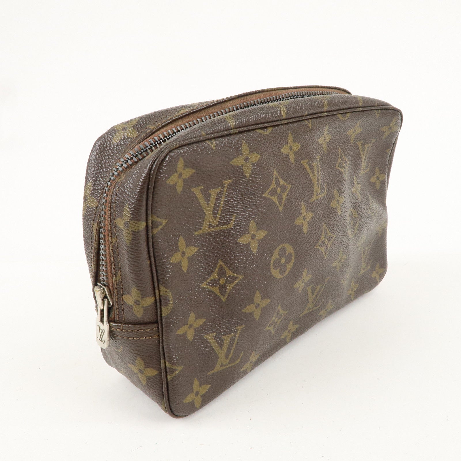 is Vuitton Monogram Trousse Toilette 23 Cosmetic Pouch M47524