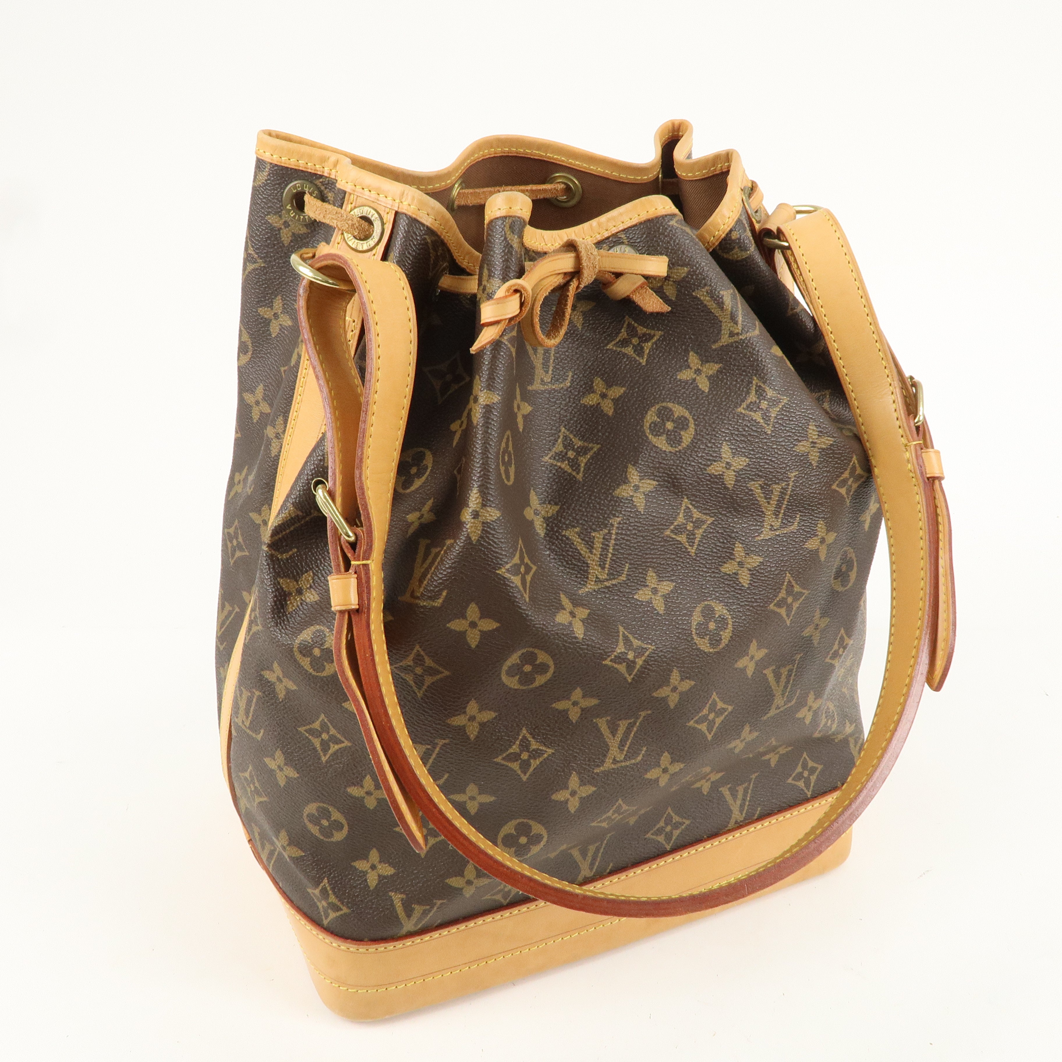 Louis Vuitton Monogram Noe Shoulder Bag Hand Bag Brown M42224