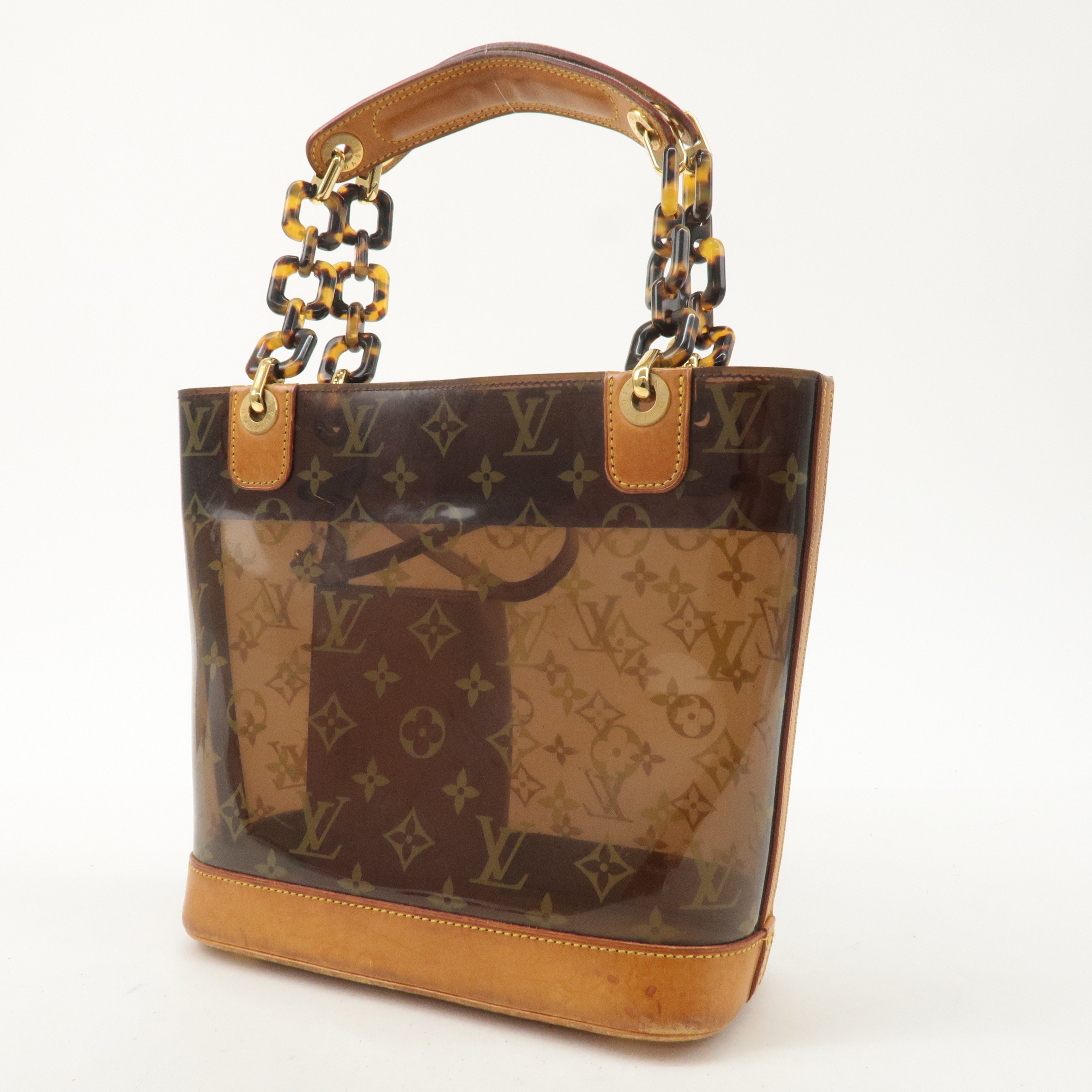 Louis Vuitton Monogram Vinyl Cabas Ambre PM Tote Bag M92502