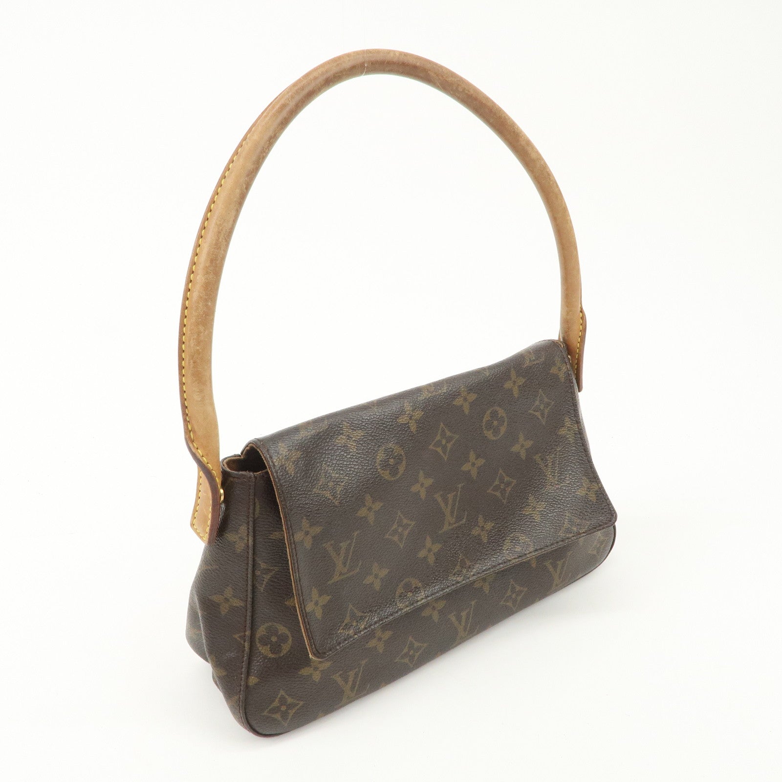 Louis Vuitton Monogram Mini Looping Shoulder Bag Hand Bag M51147