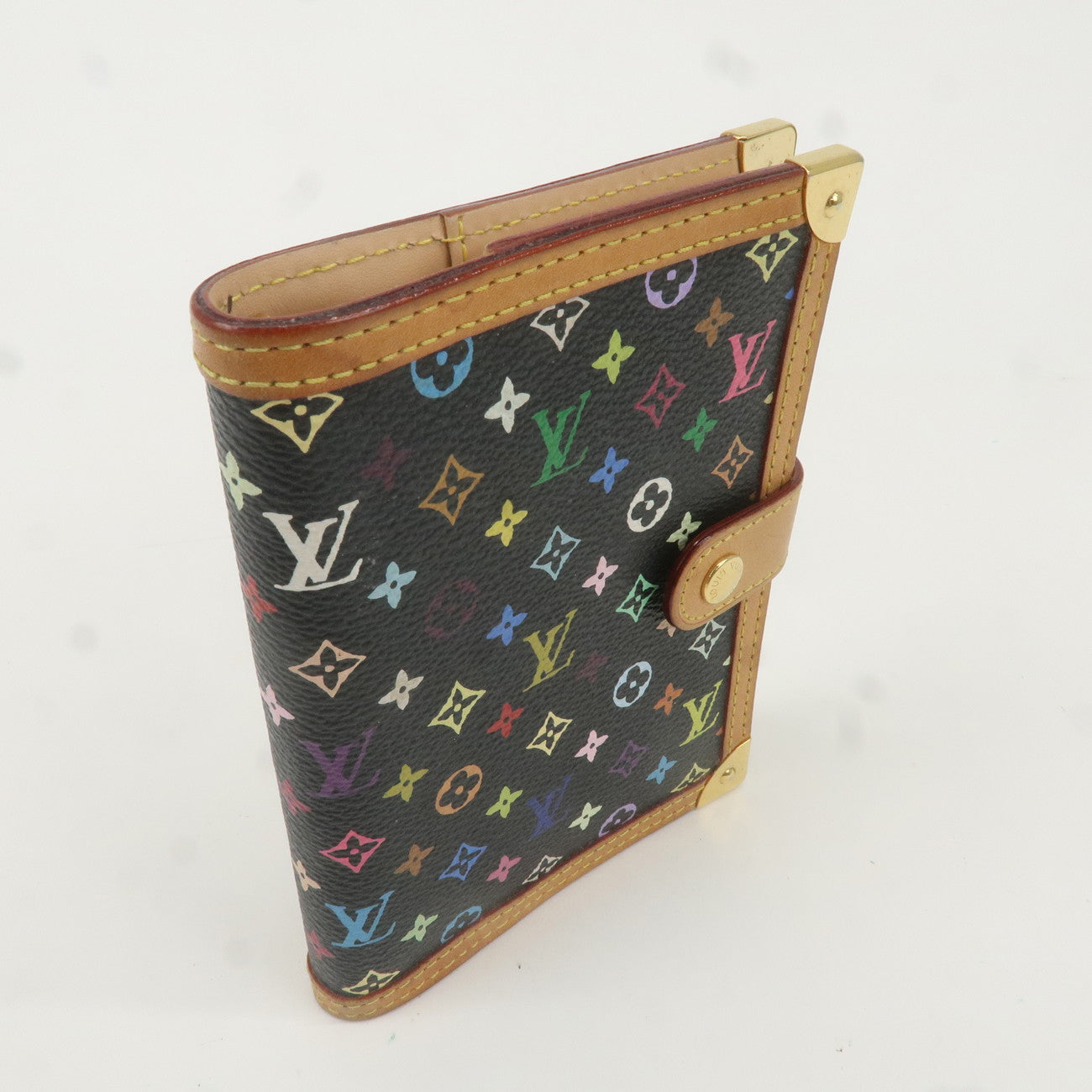 Louis Vuitton Monogram Multi Color Agenda PM Planner Cover R20895