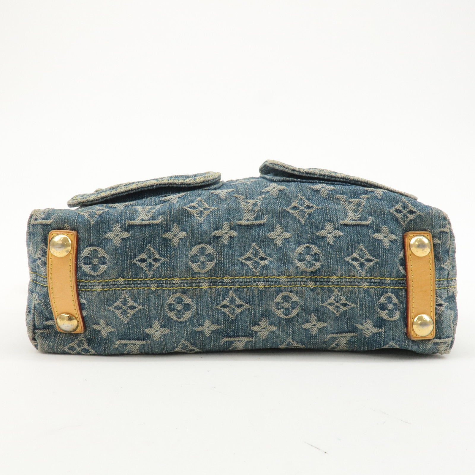 Louis Vuitton Monogram Denim Baggy PM Shoulder Bag M95049