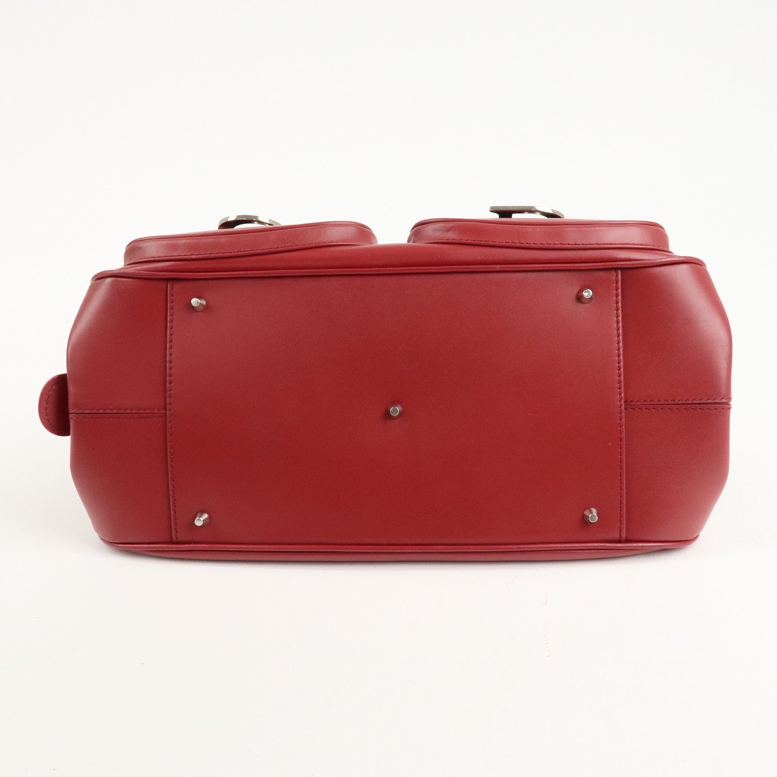 Christian Dior Detective Bag Satchel Bag Hand Bag Red