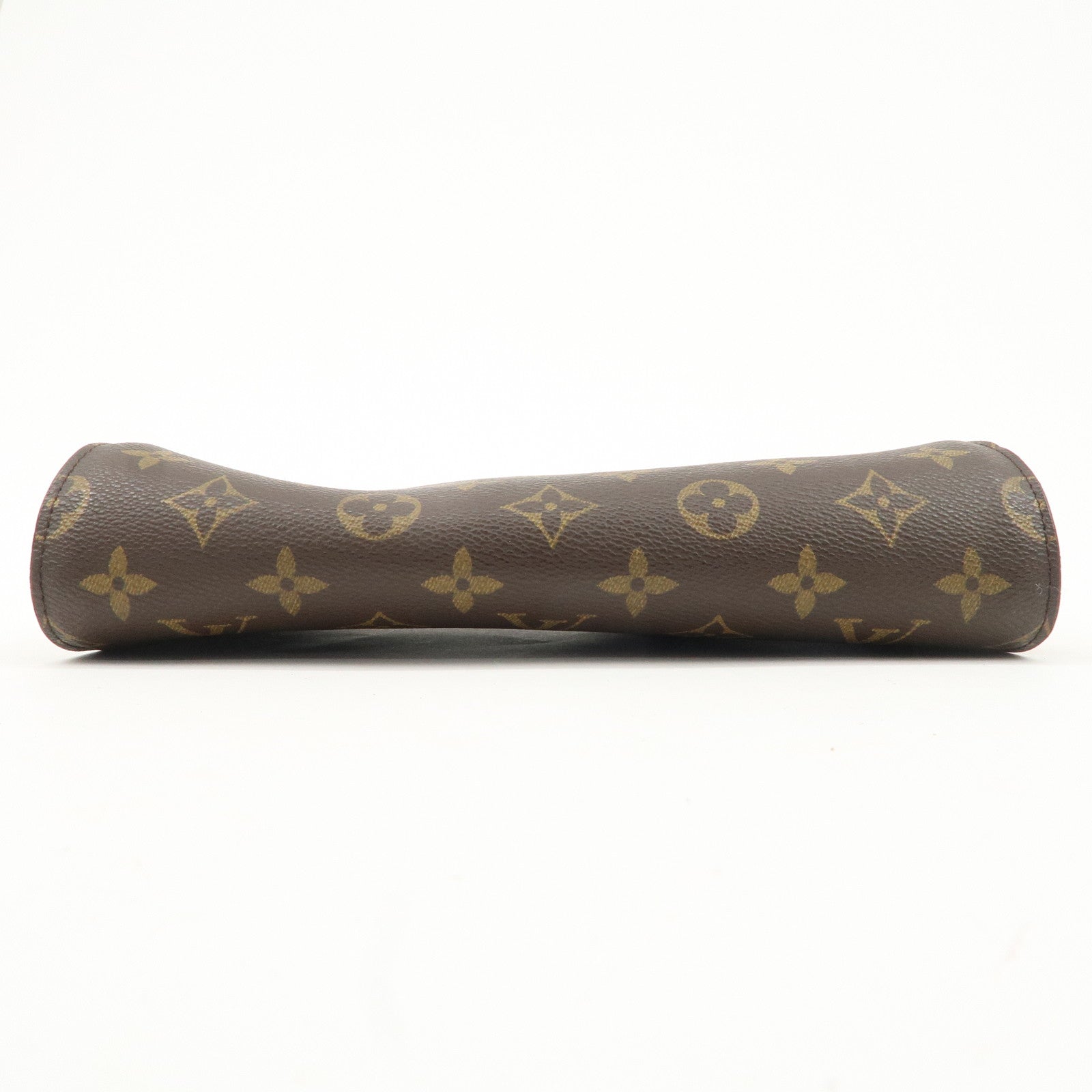 Louis Vuitton Monogram Orsay Clutch Bag Pouch Brown M51790 Used