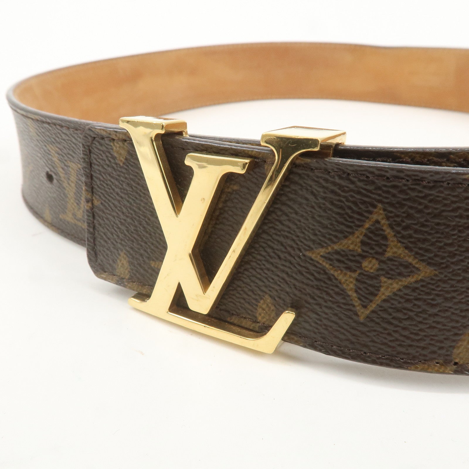 Louis Vuitton Monogram Suntulle LV Initial 25mm 85/34 M9781