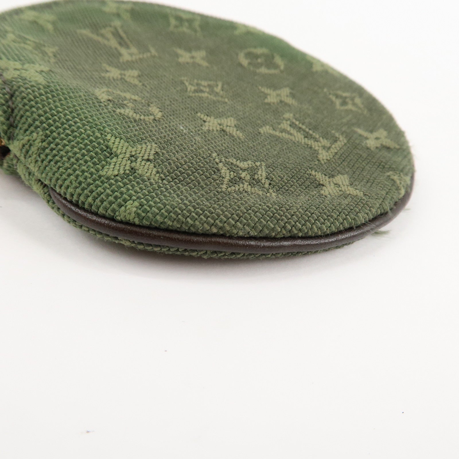 Louis Vuitton Monogram Mini Set of 2 Porte Monnaie Round Coin Case Used